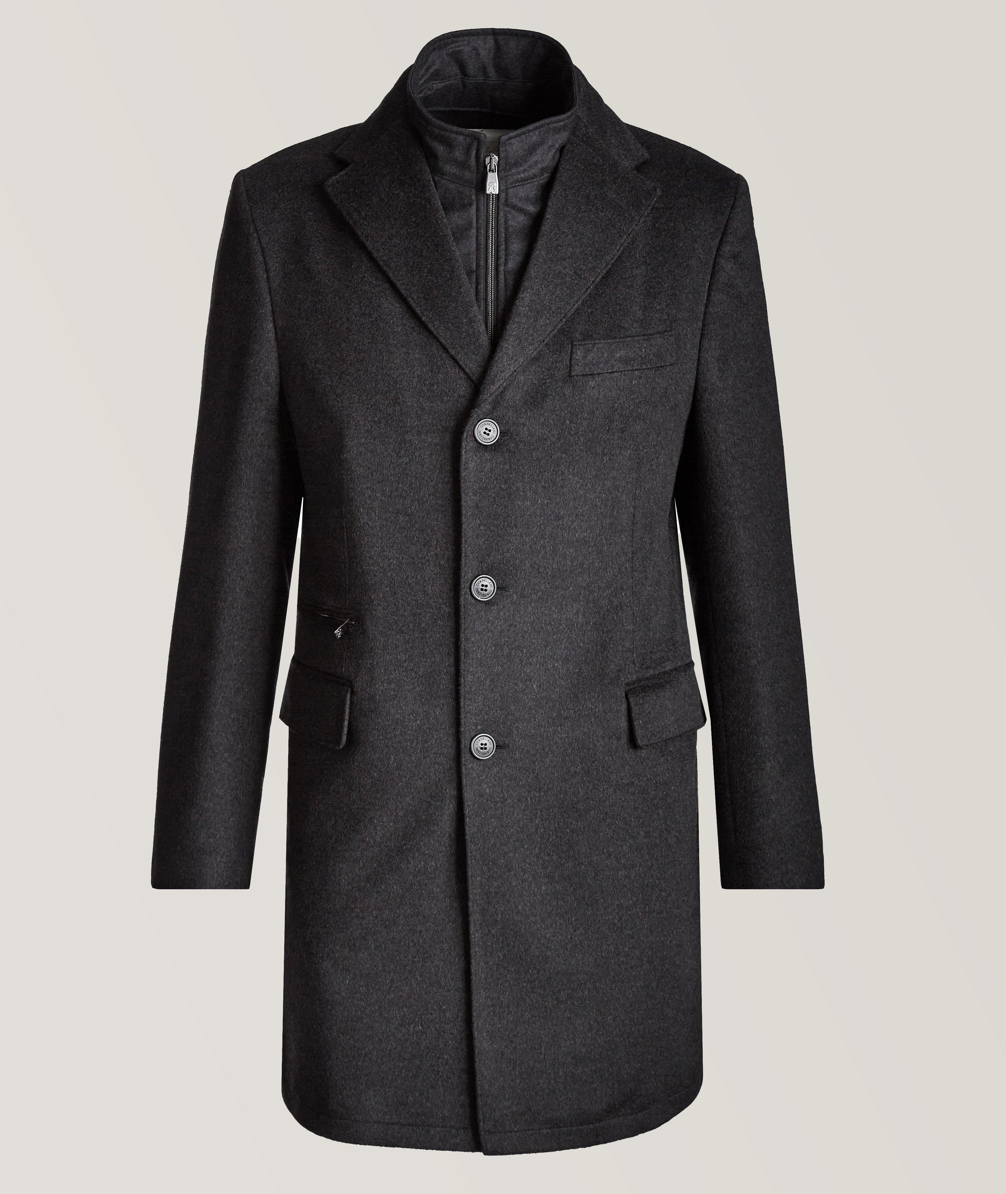 Water-Resistant Virgin Wool Coat image 0