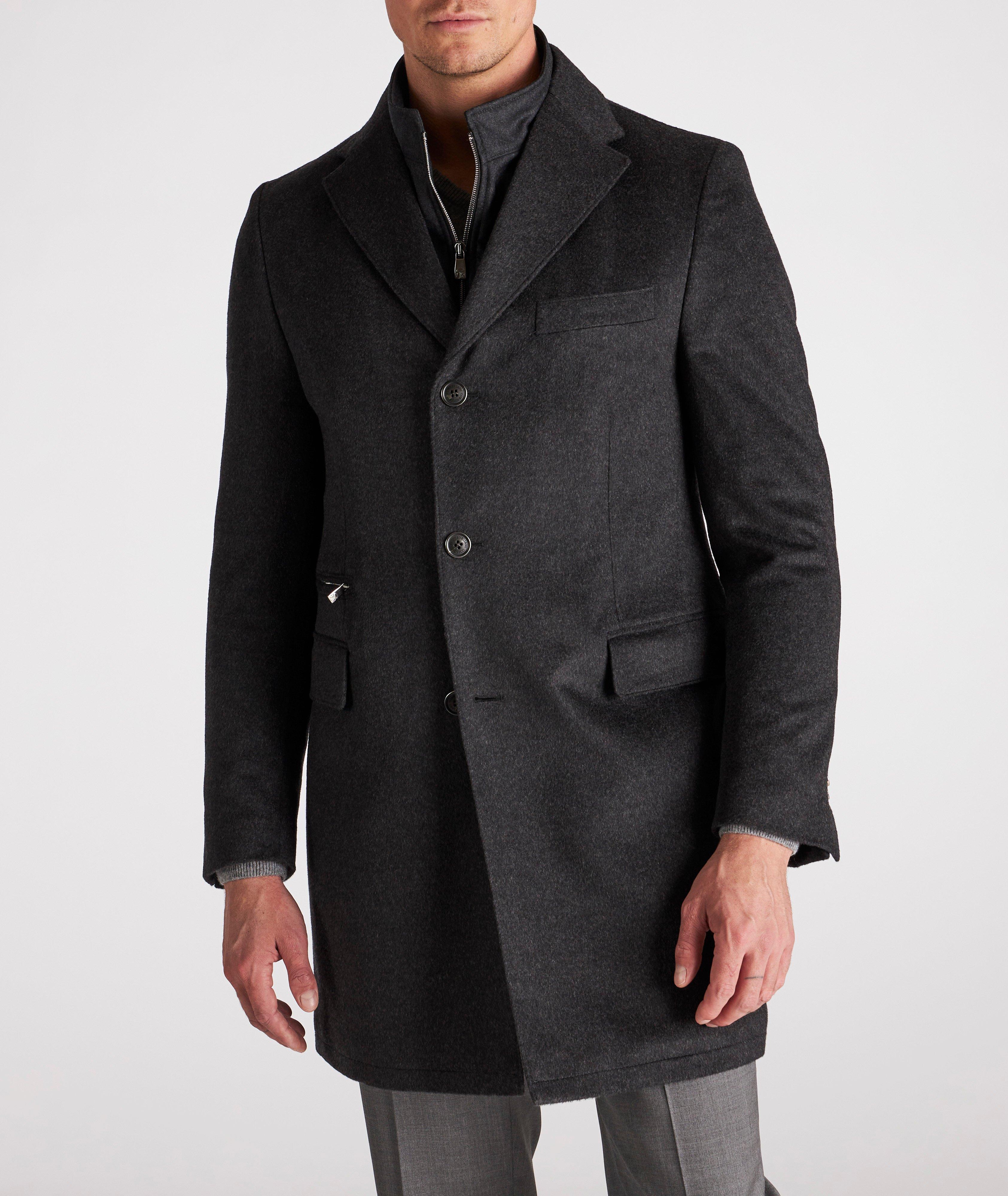 Water-Resistant Virgin Wool Coat image 1