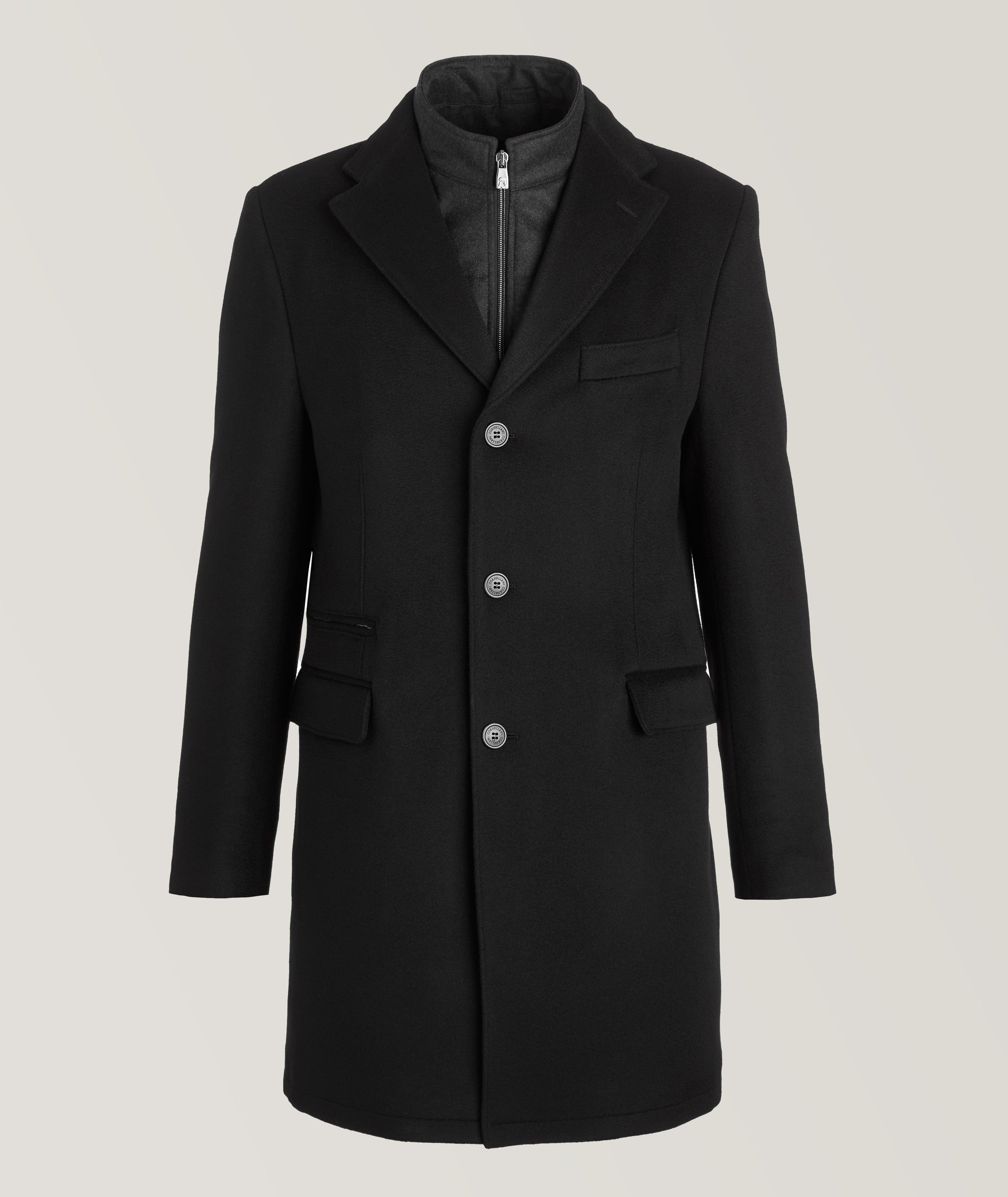 Water-Resistant Virgin Wool Coat image 0