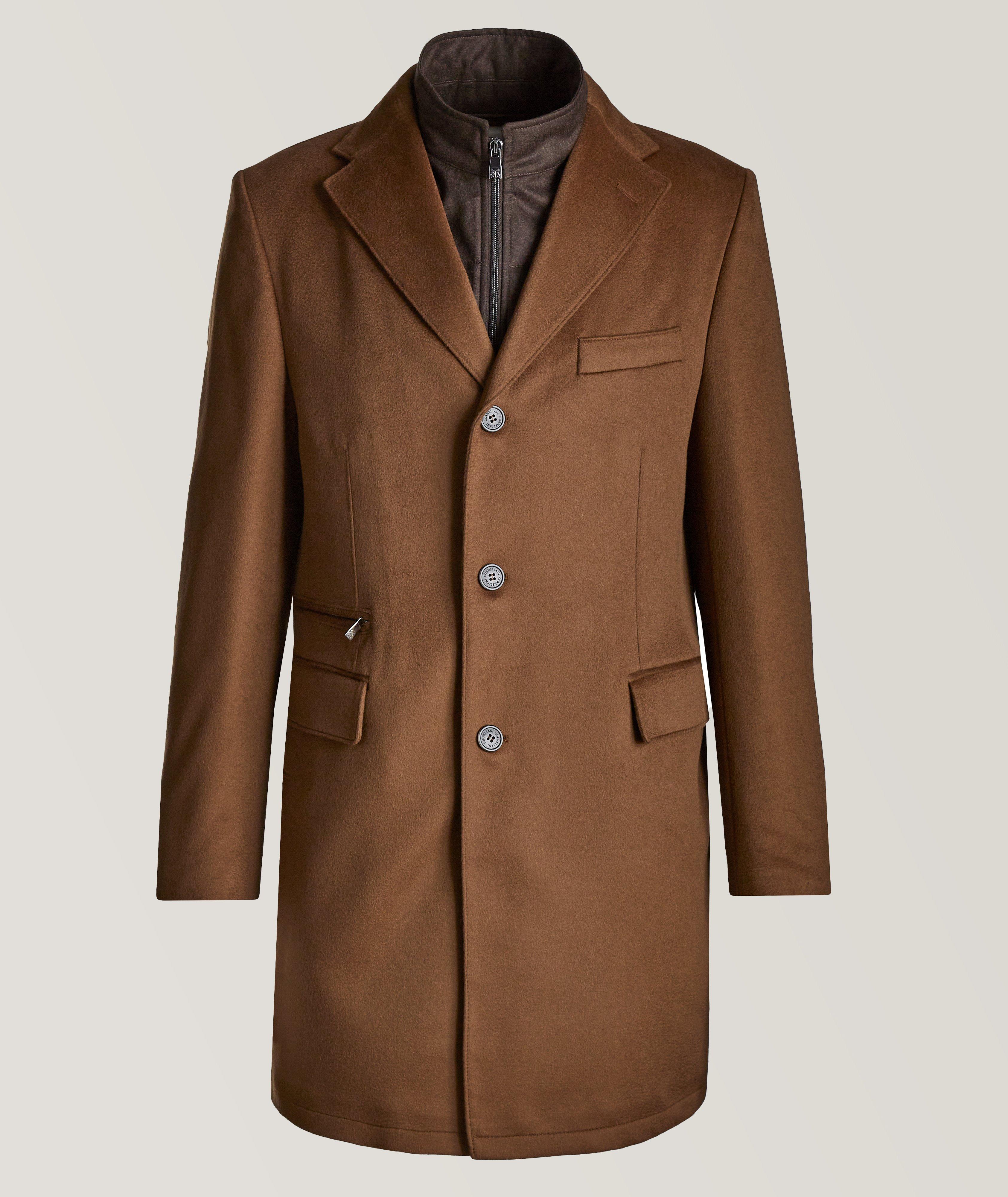 Corneliani Water-Resistant Virgin Wool Coat