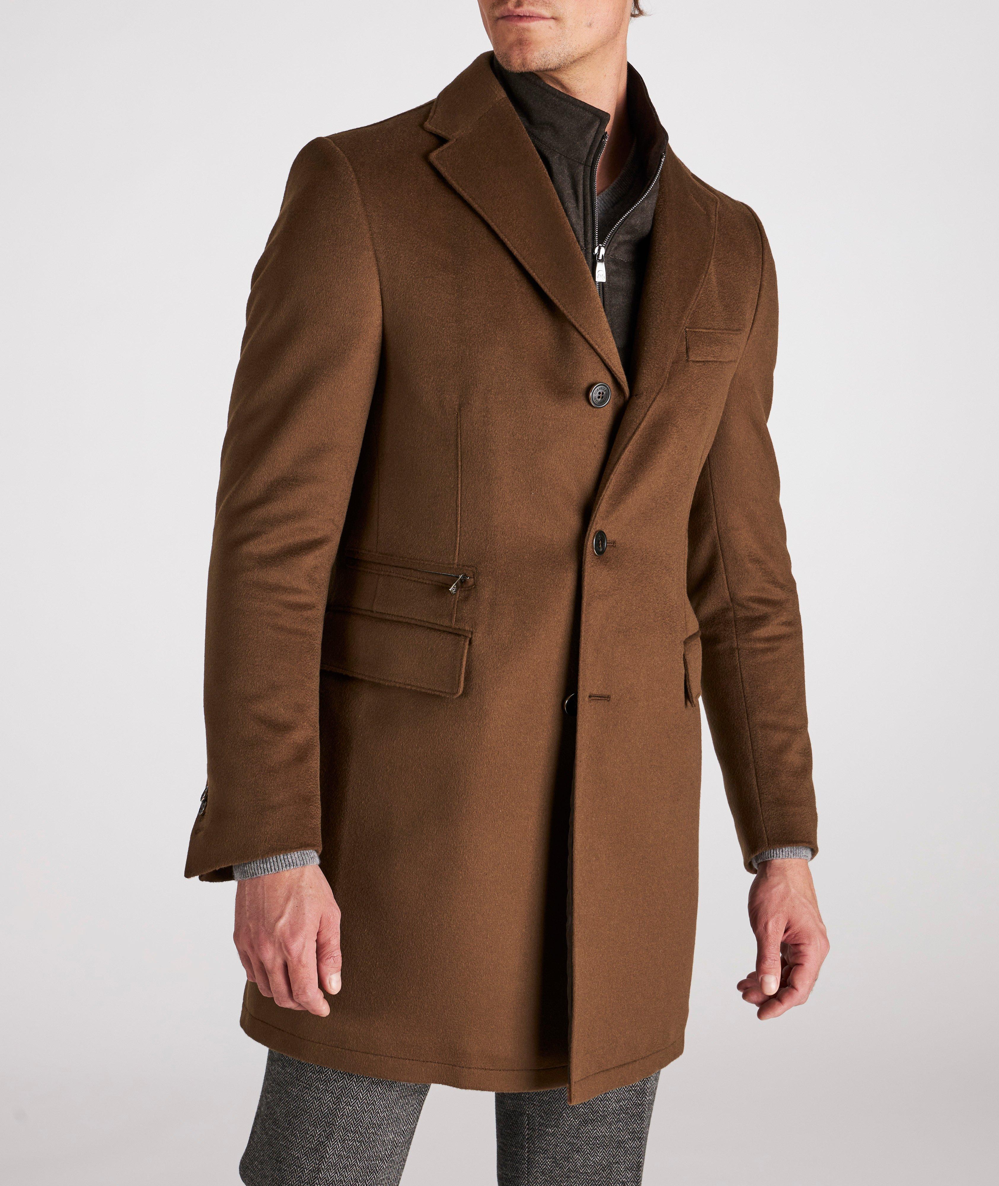 Water-Resistant Virgin Wool Coat image 1