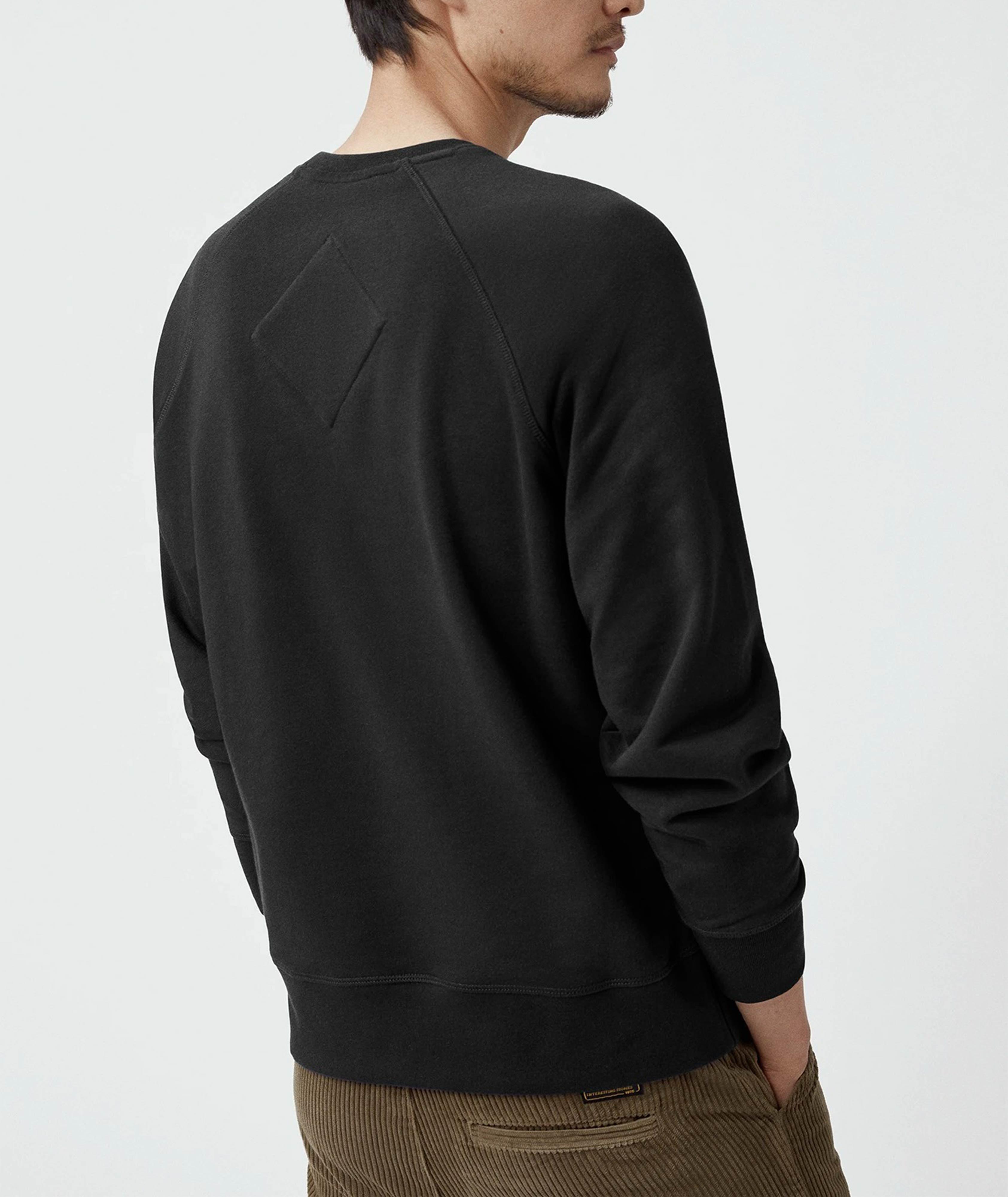 The Organic Cotton Long-Sleeve Crew Black – Everlane