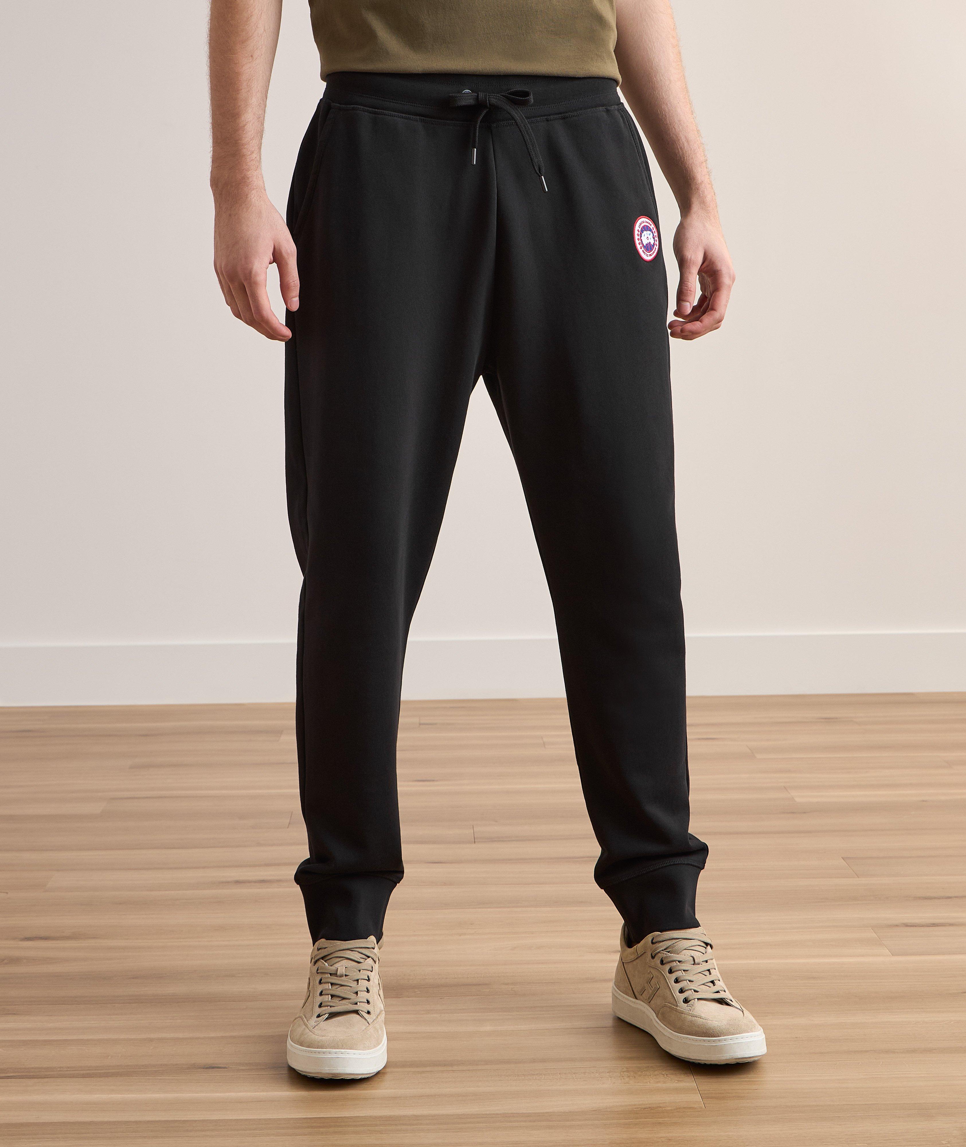 CANADA GOOSE, Huron Jogging Bottoms, Men, Black 61