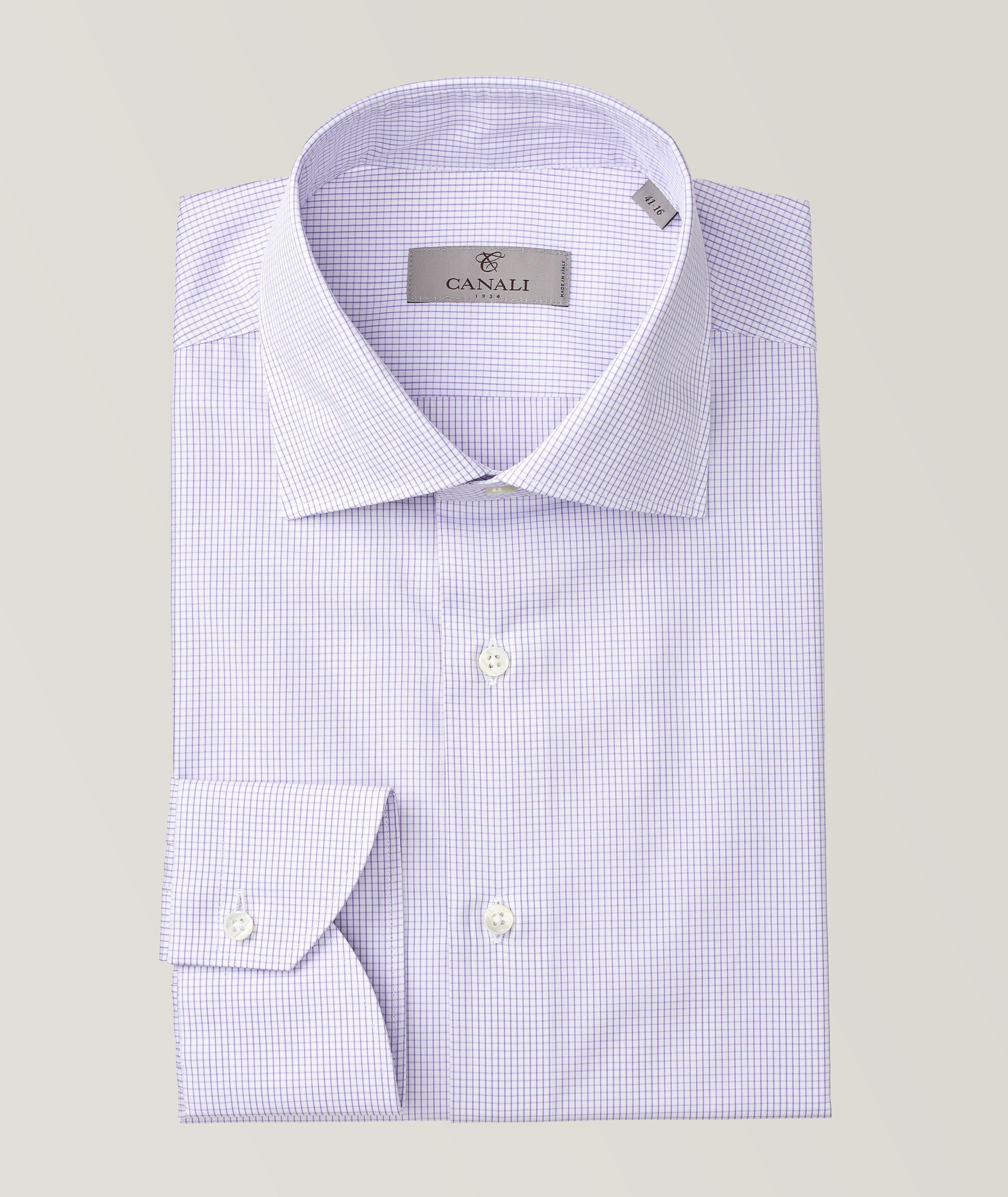 Contemporary Fit Checked Cotton Shirt image 0