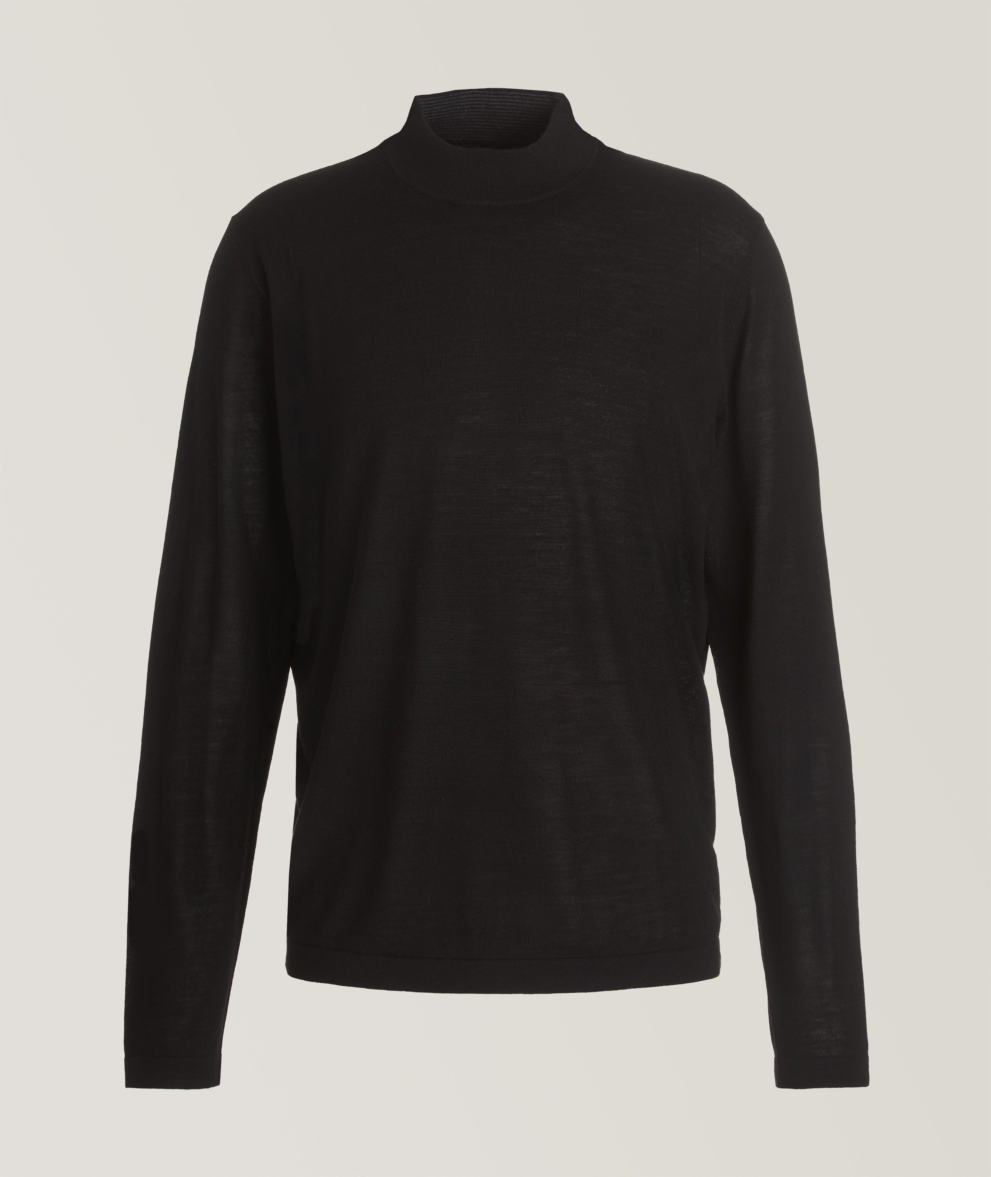 Patrick Assaraf Extra-Fine Merino Wool Mockneck Sweater, Sweaters & Knits