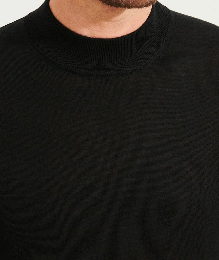 Extra-Fine Merino Wool Mockneck Sweater image 1