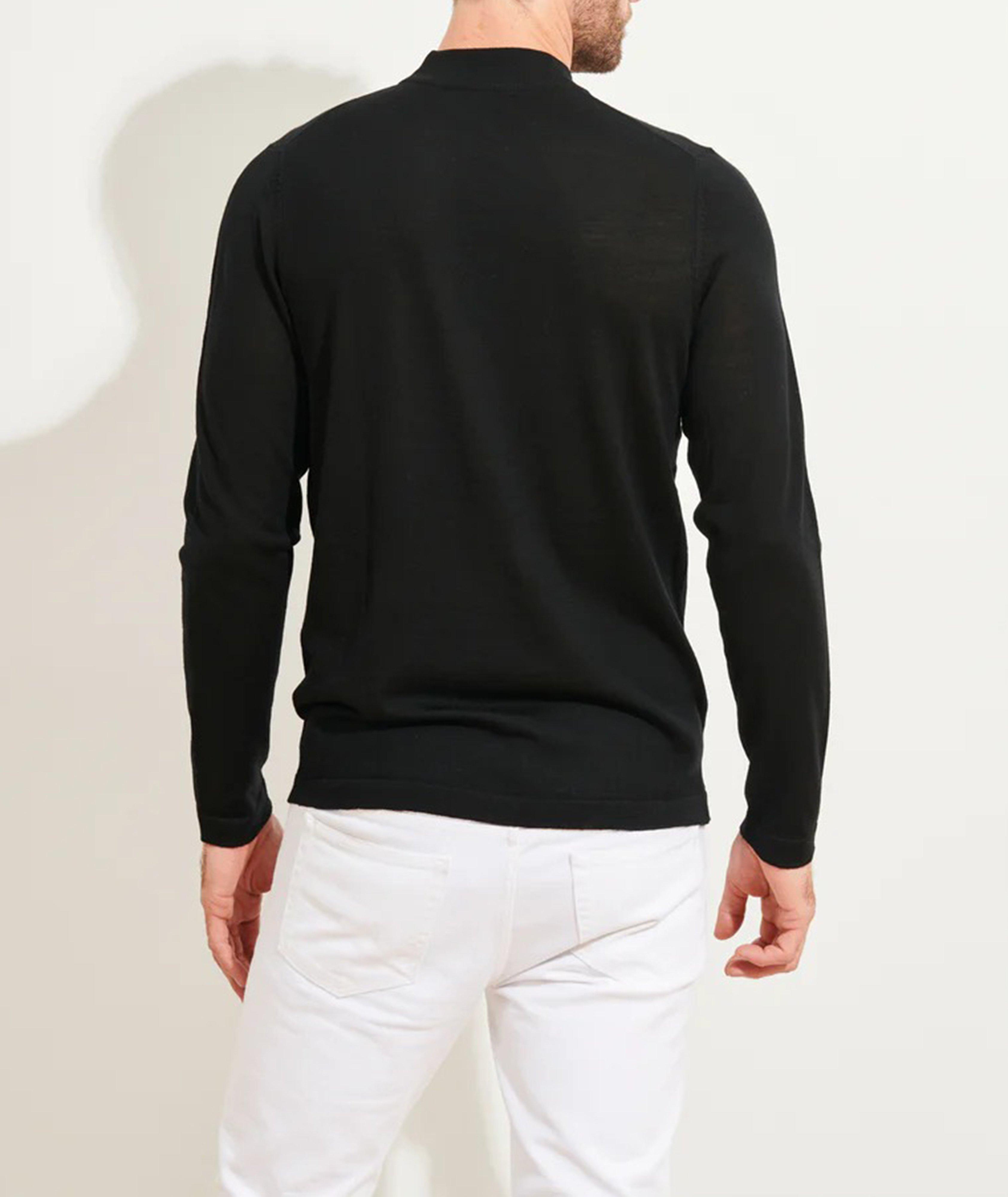 Extra-Fine Merino Wool Mockneck Sweater image 3