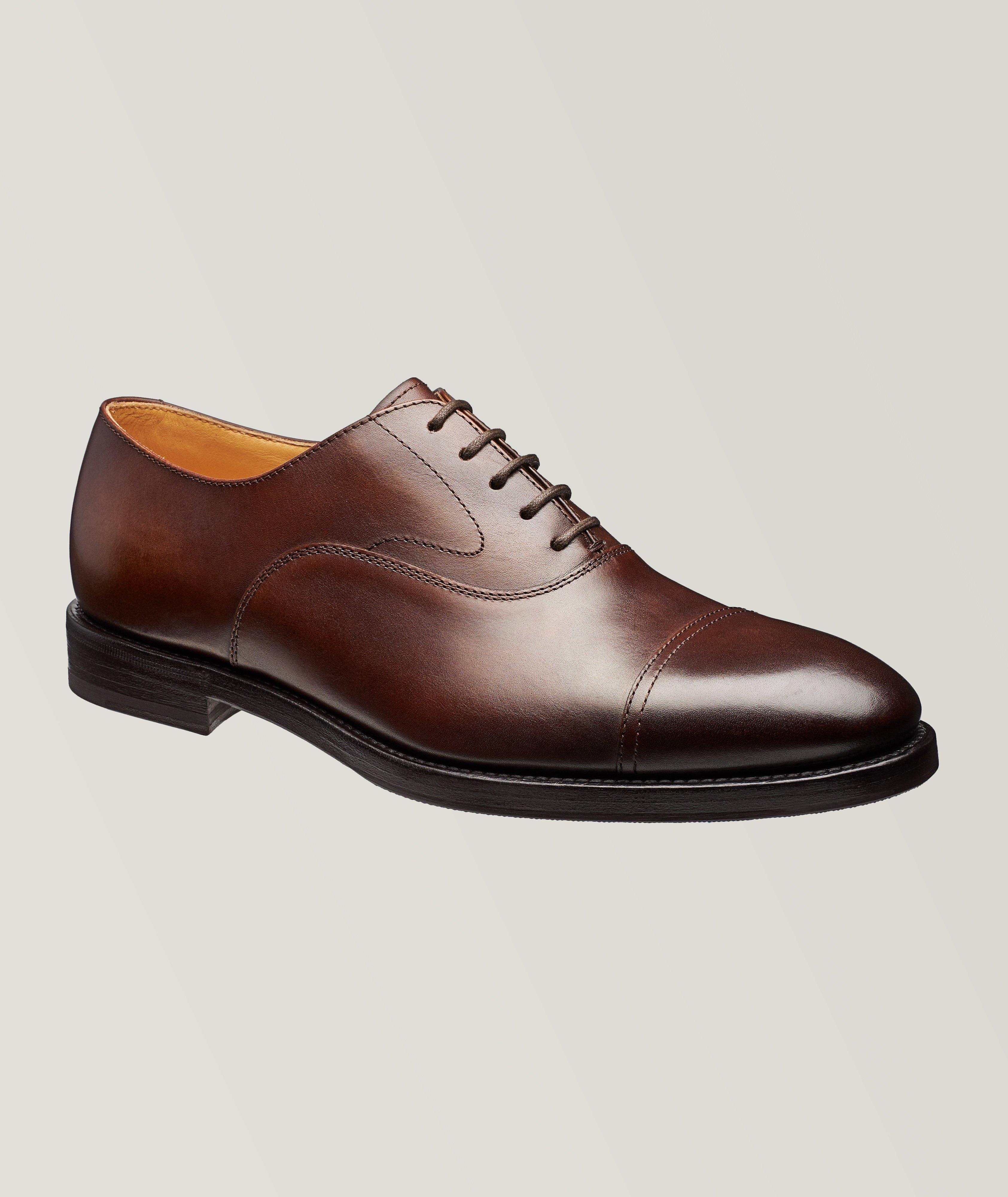 Leather Cap Toe Oxfords image 0