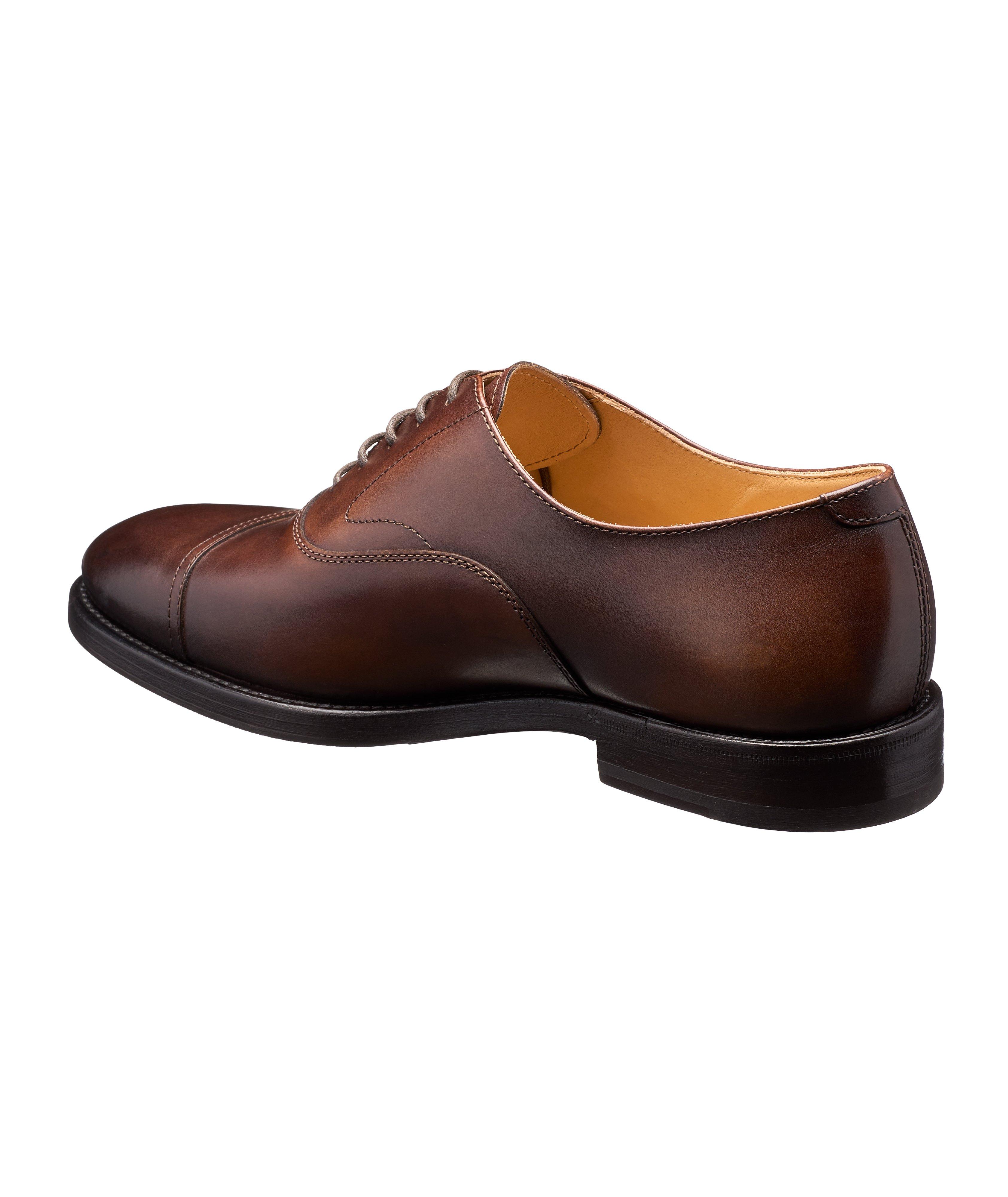 Leather Cap Toe Oxfords image 1