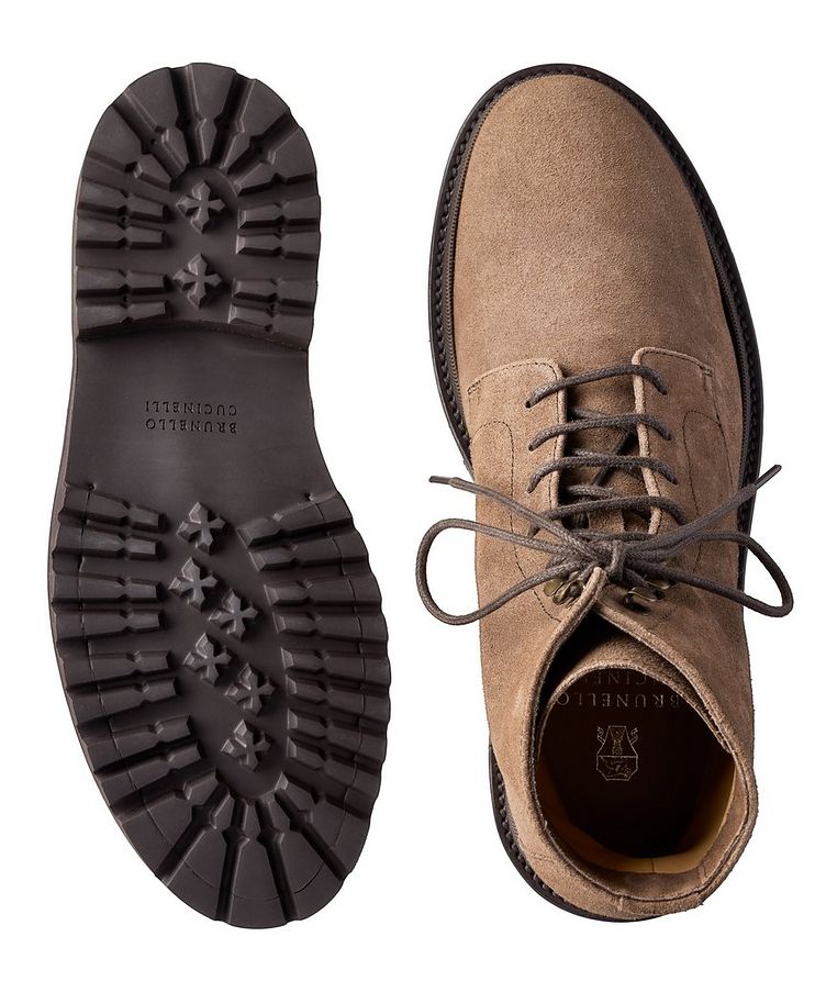 Lace Up Suede Boots image 2