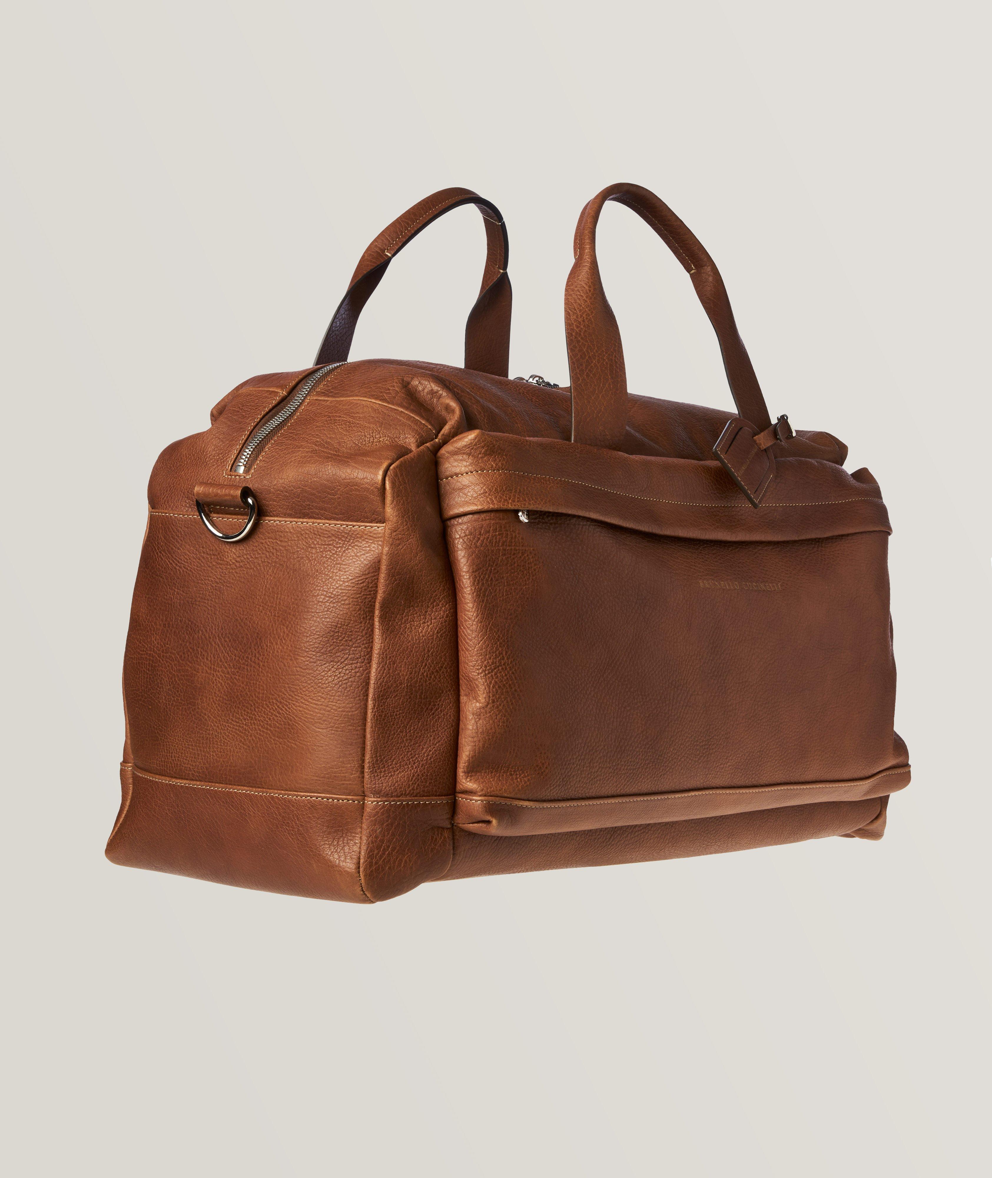 Grained Calfskin Duffel Bag image 1