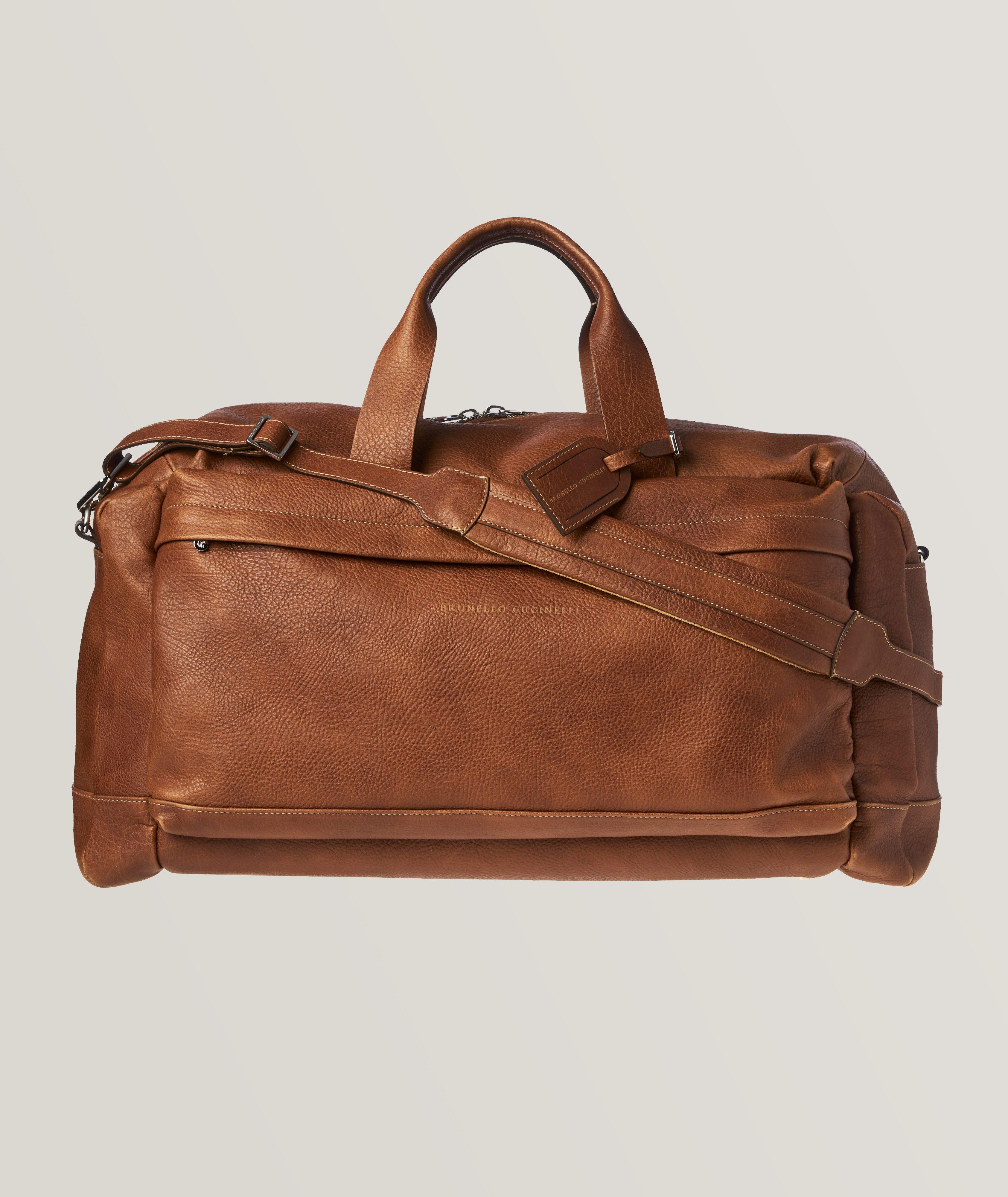 Grained Calfskin Duffel Bag image 0