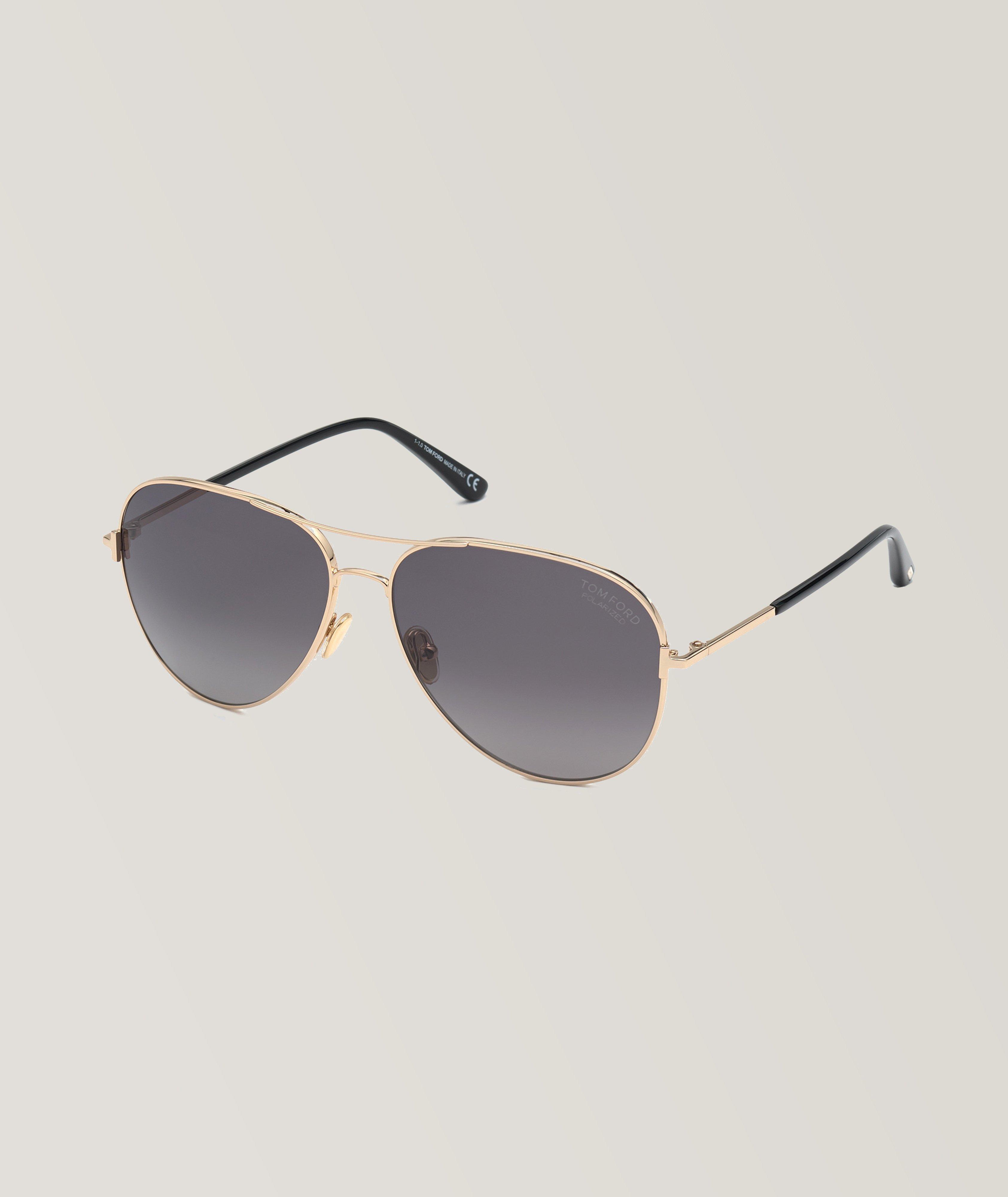 TOM FORD Lunettes de soleil aviateur à verres polarisants