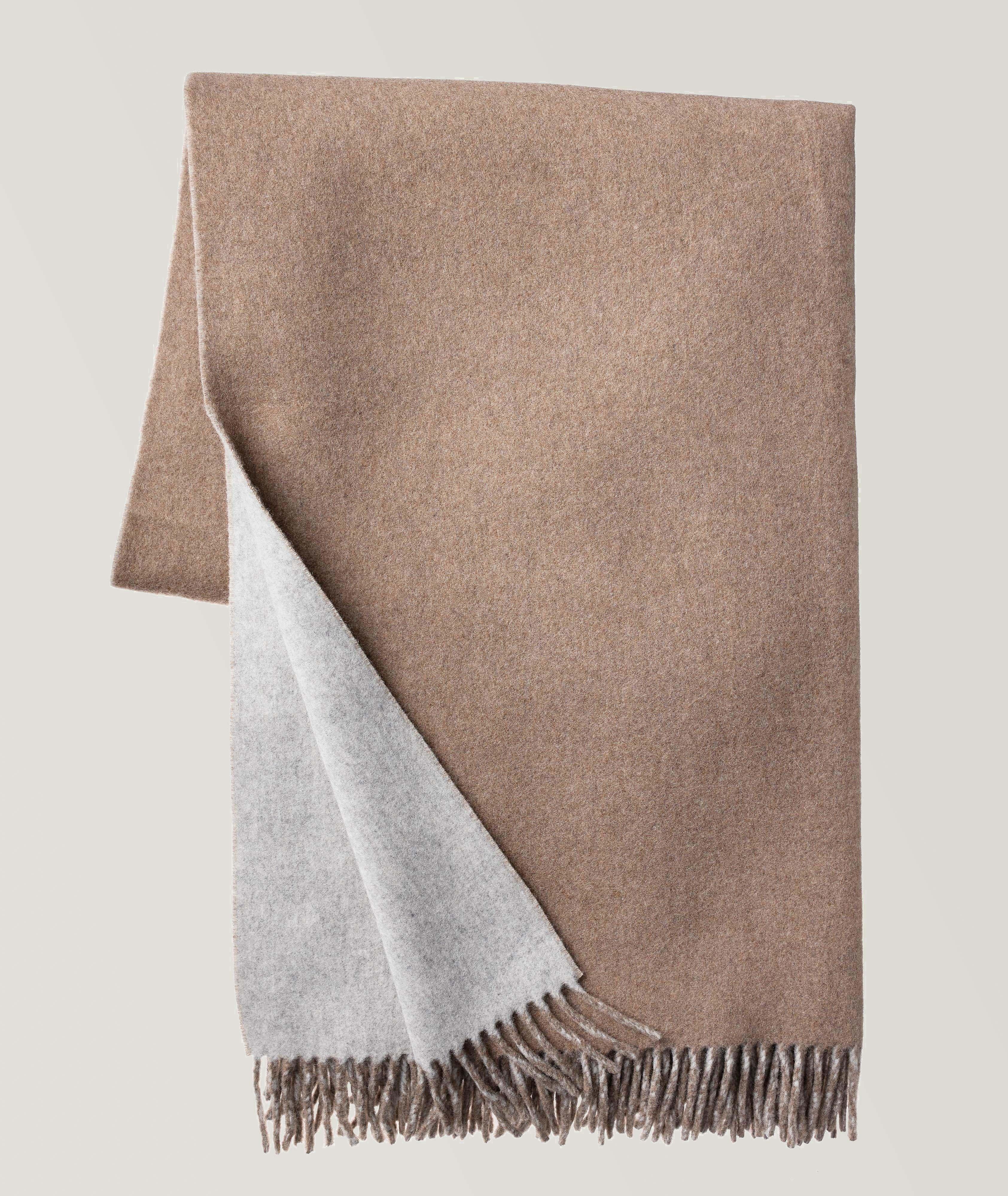 Reversible Cashmere Throw  image 0