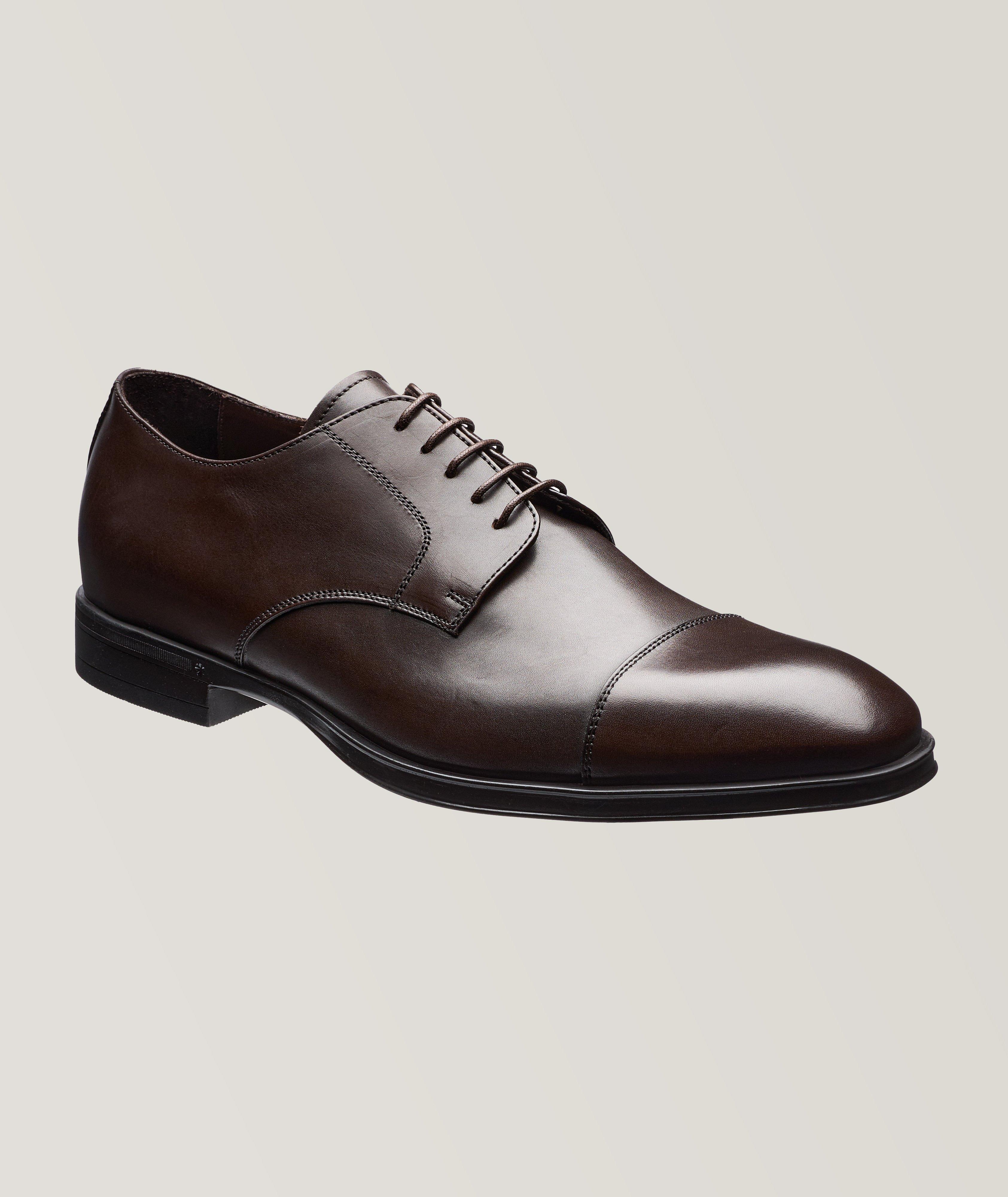 Canali  Calfskin Cap-Toe Derby 