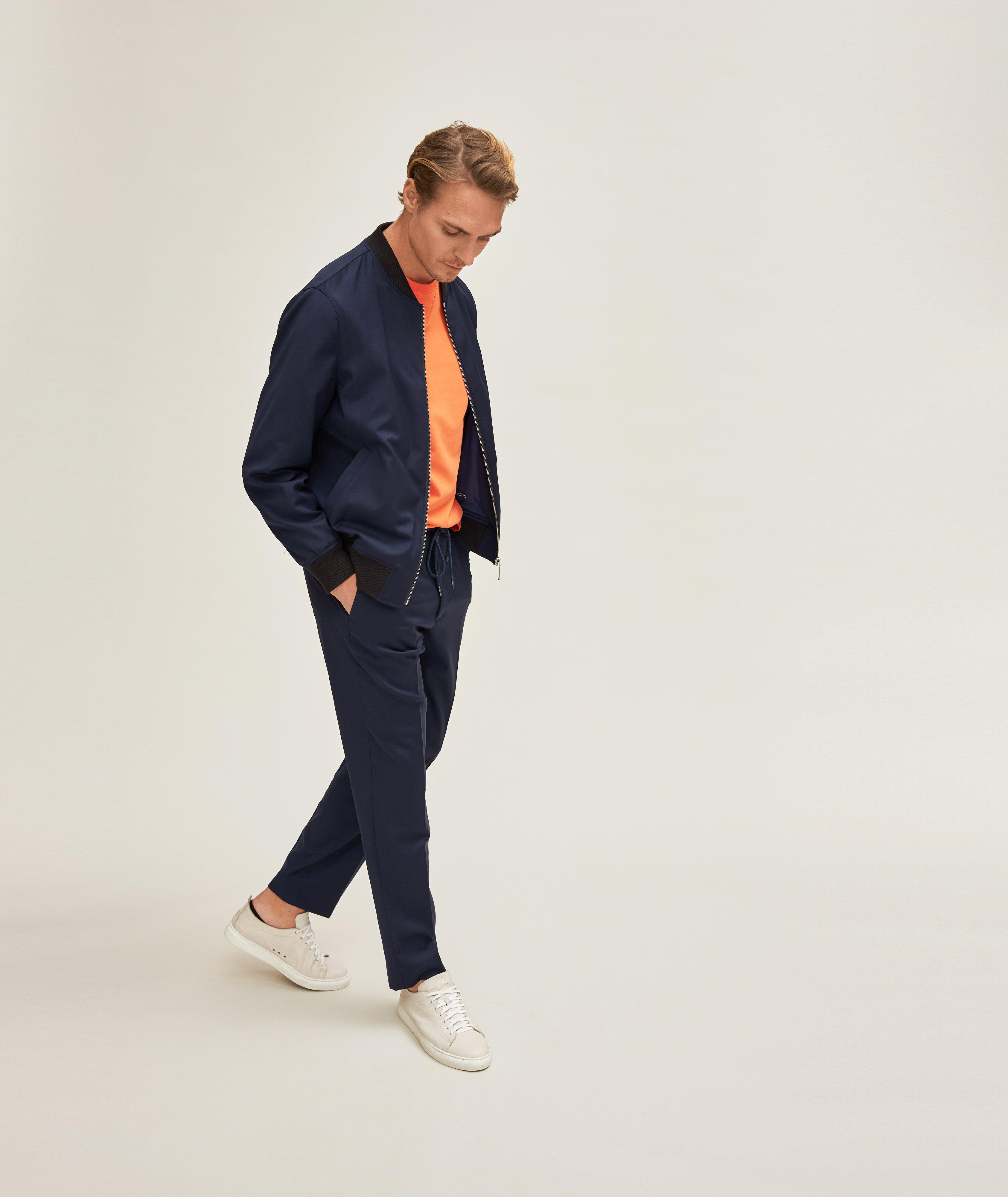 Blouson de survêtement chic en laine performante image 2