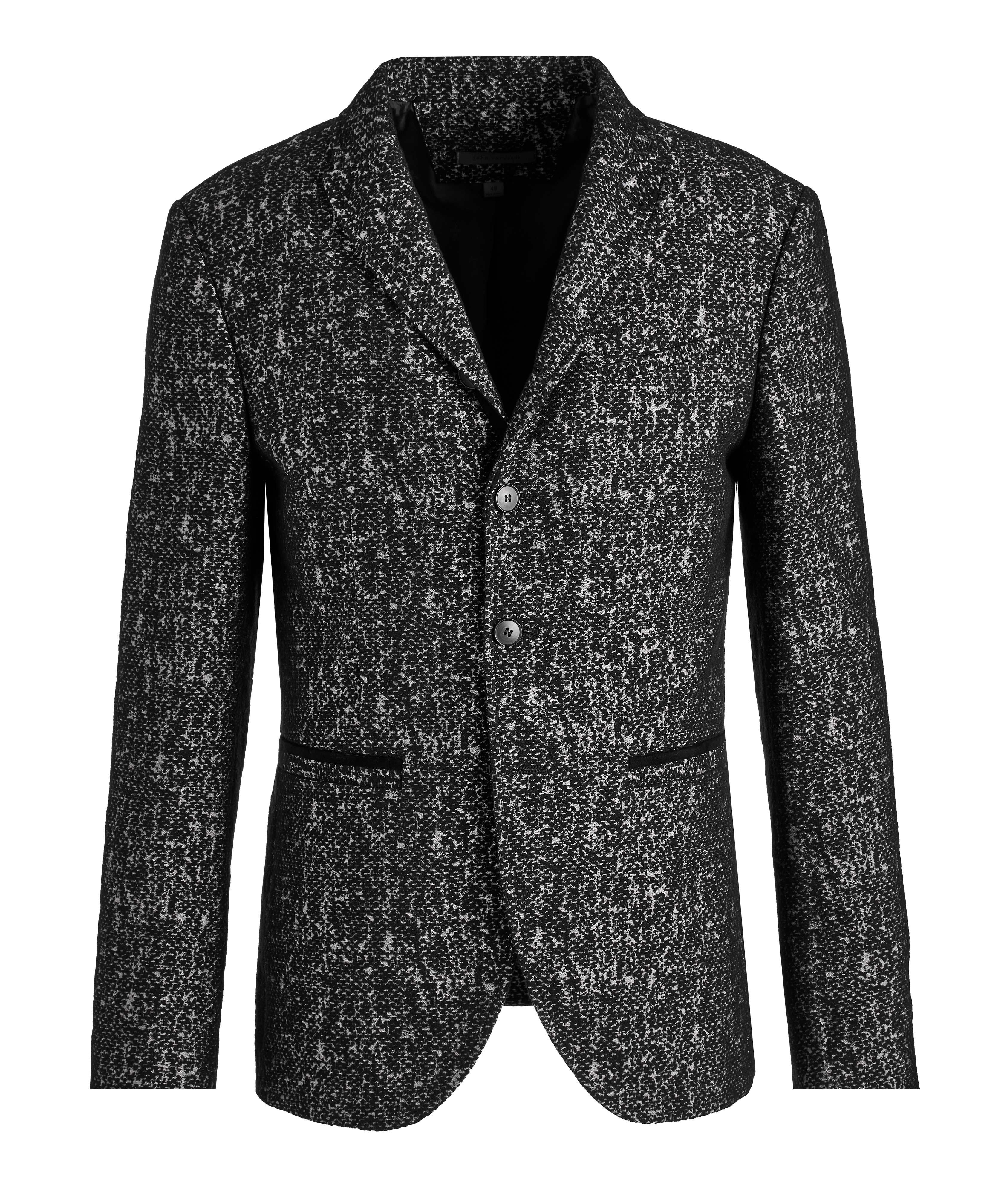 Wool-Blend Jacquard Soft Jacket image 0
