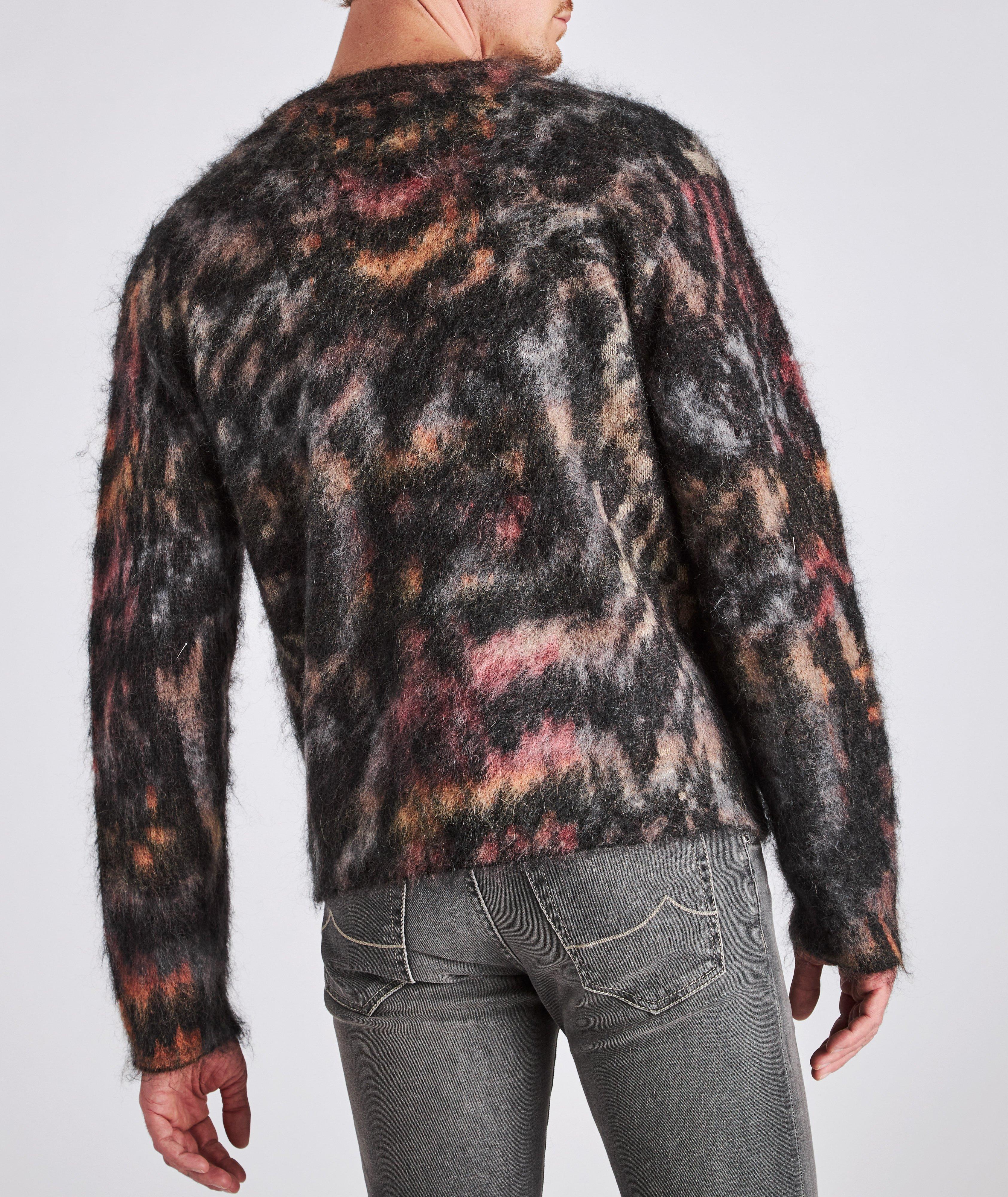 Cardigan Lenox en lainage teint par espacement image 2