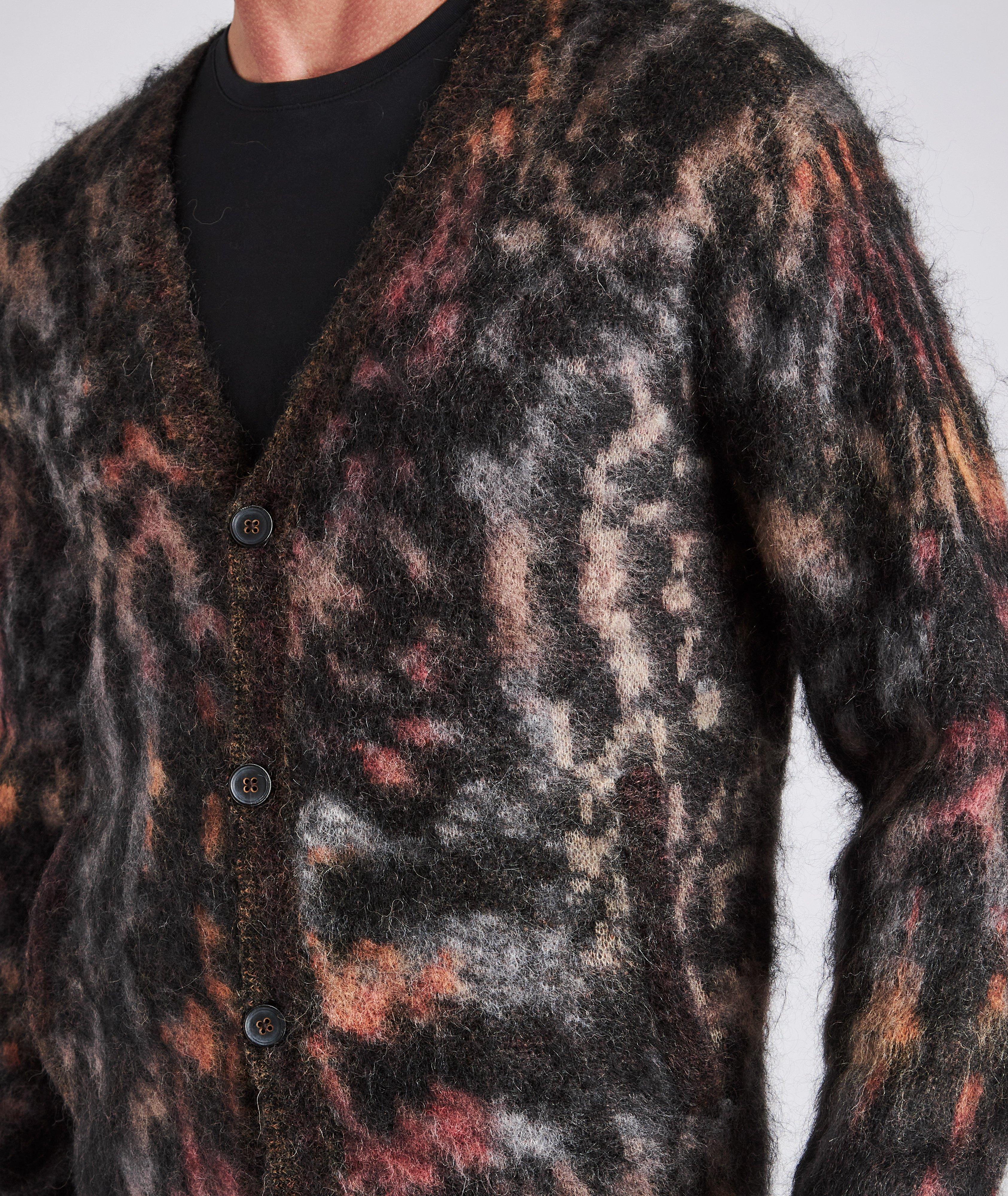 Cardigan Lenox en lainage teint par espacement image 3