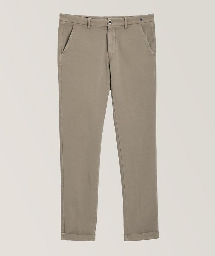 Slim Fit Torino Jersey Stretch-Cotton Pants image 0
