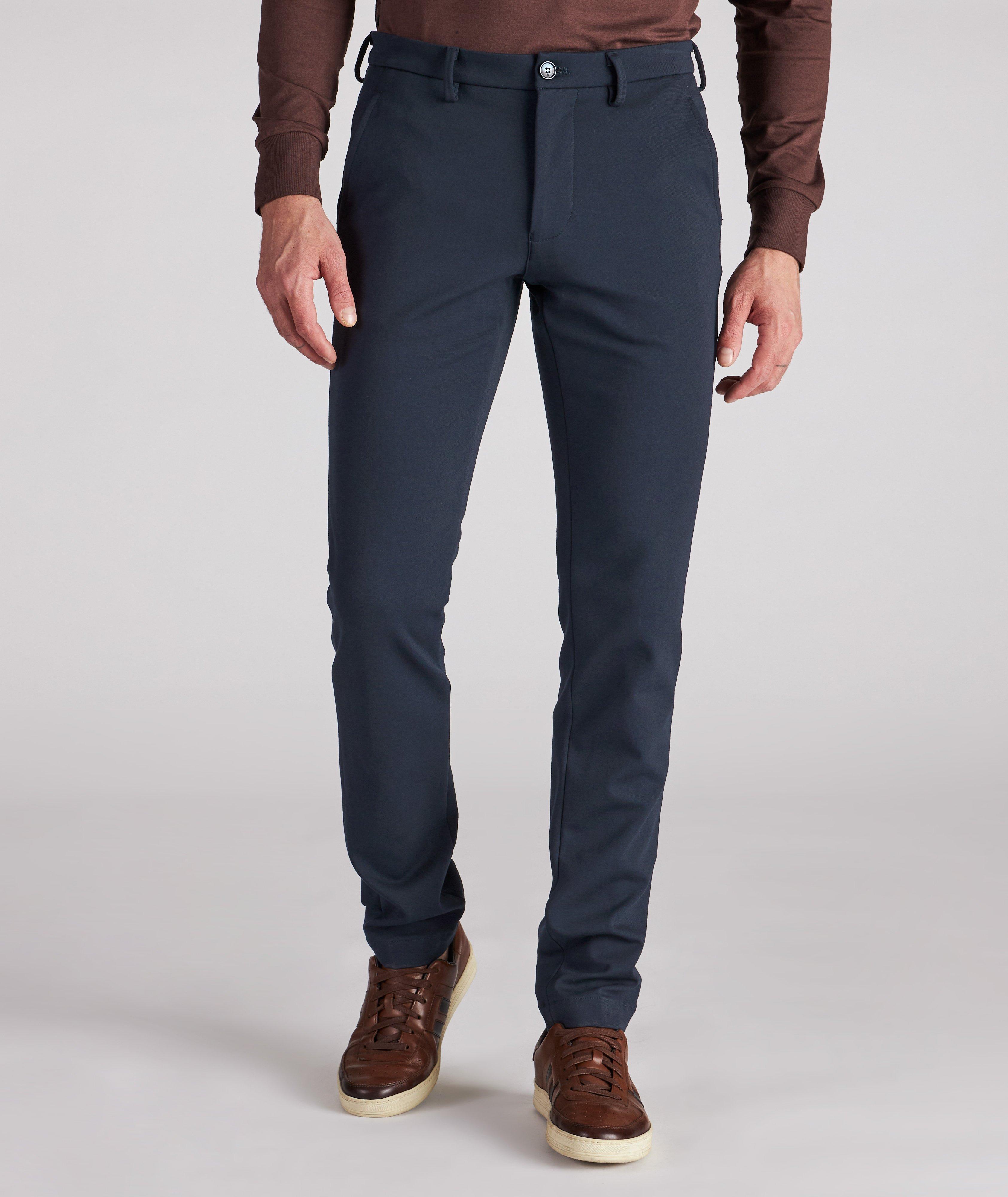 Mason's Slim Fit Viscose-Stretch Dress Pants