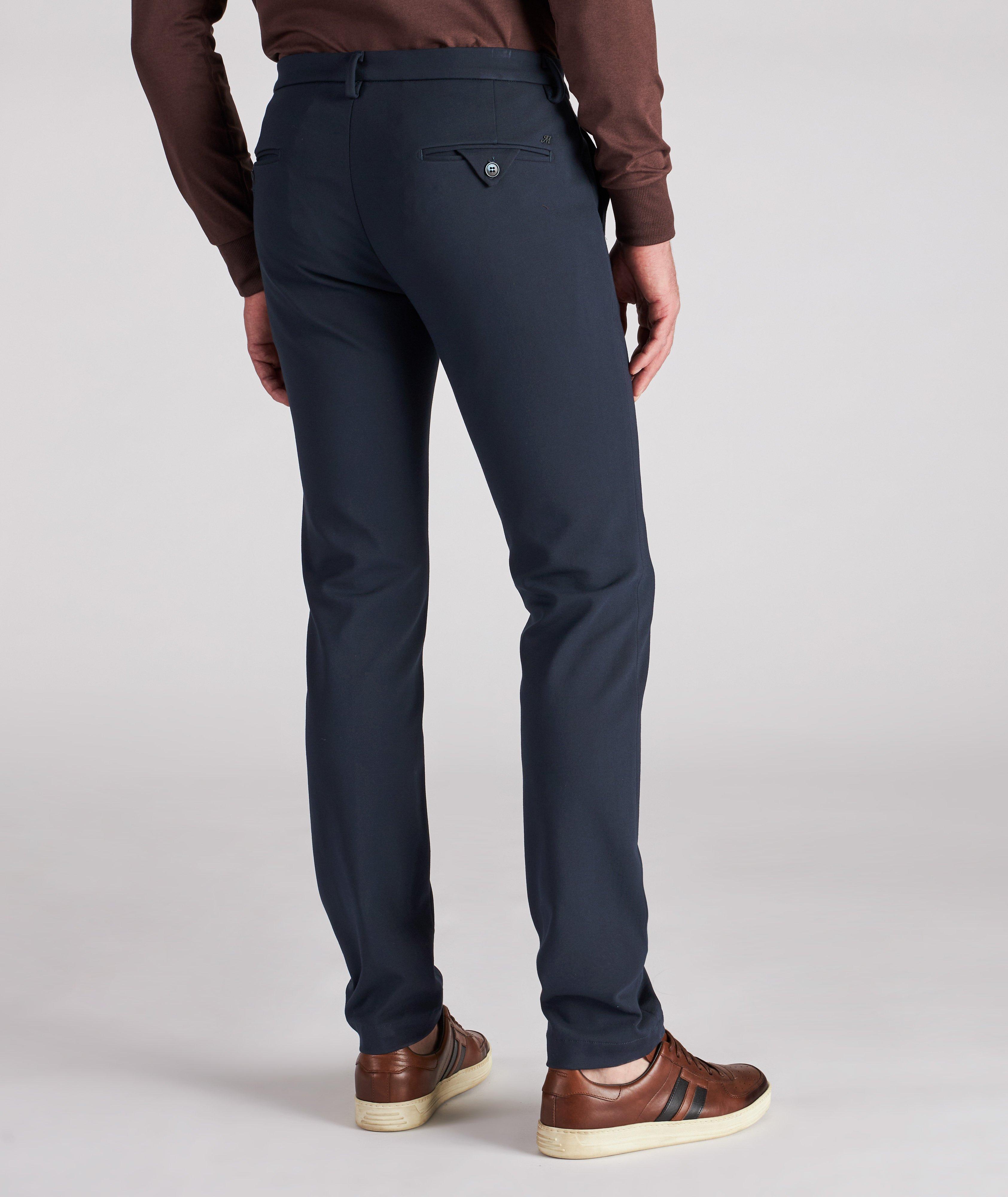 Slim Fit Viscose-Stretch Dress Pants image 2