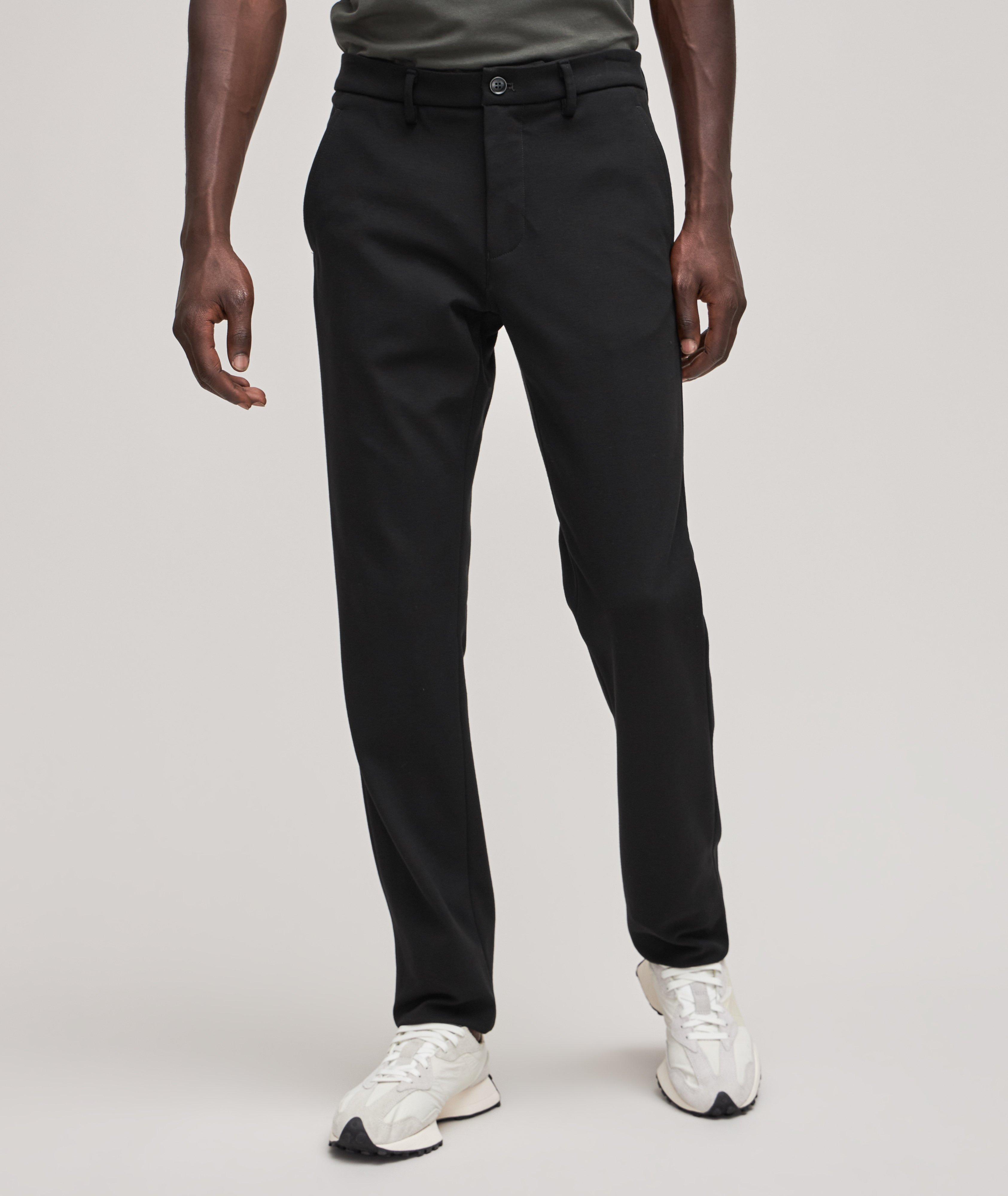 Buy Black Slim Fit Cotton Pants by