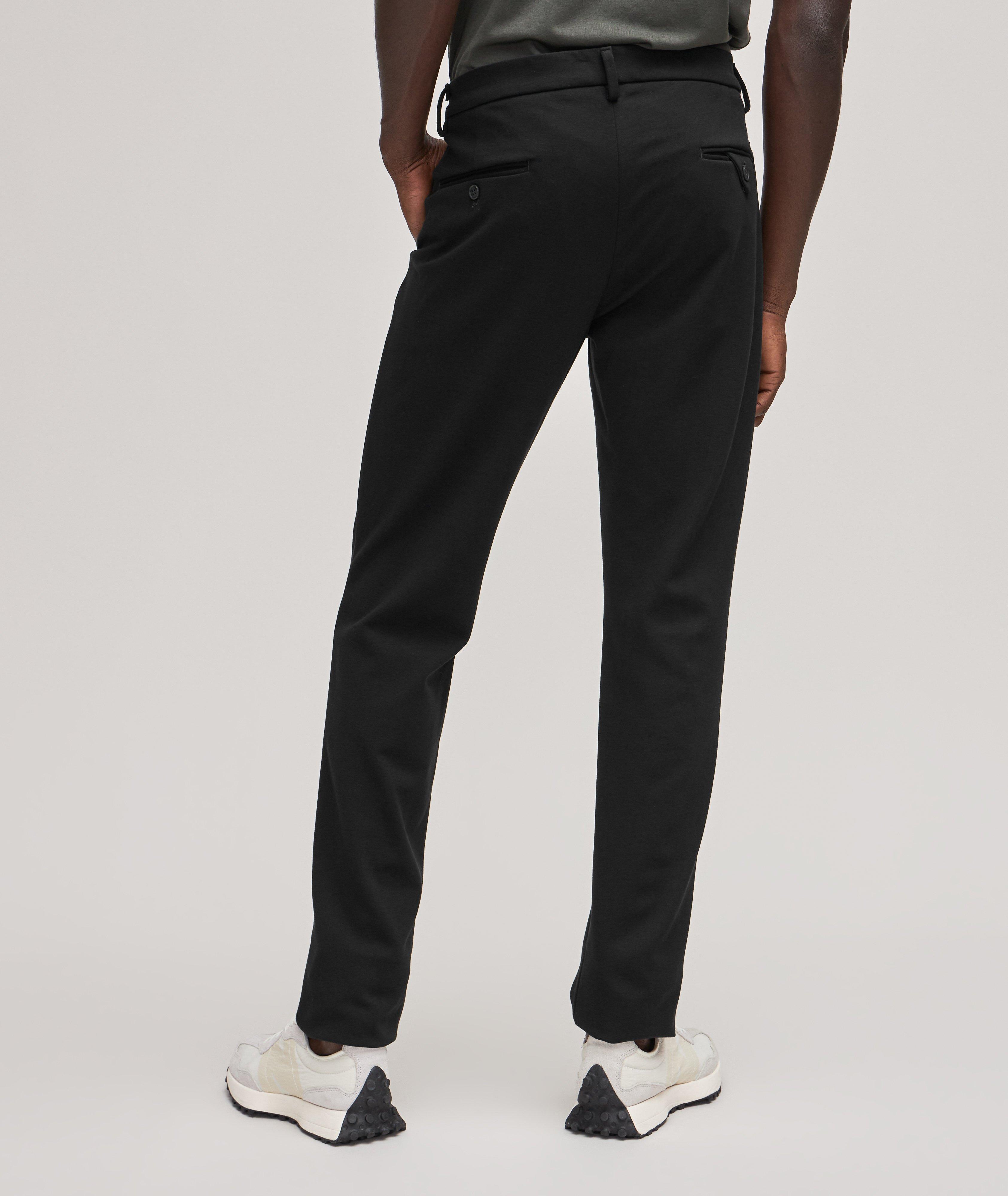 Slim Fit Black Stretch Pants