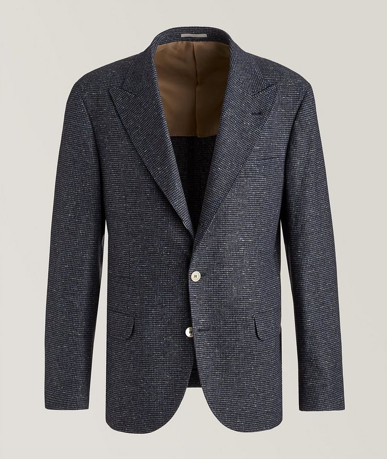 Puppytooth Wool-Cashmere Sports Jacket image 0
