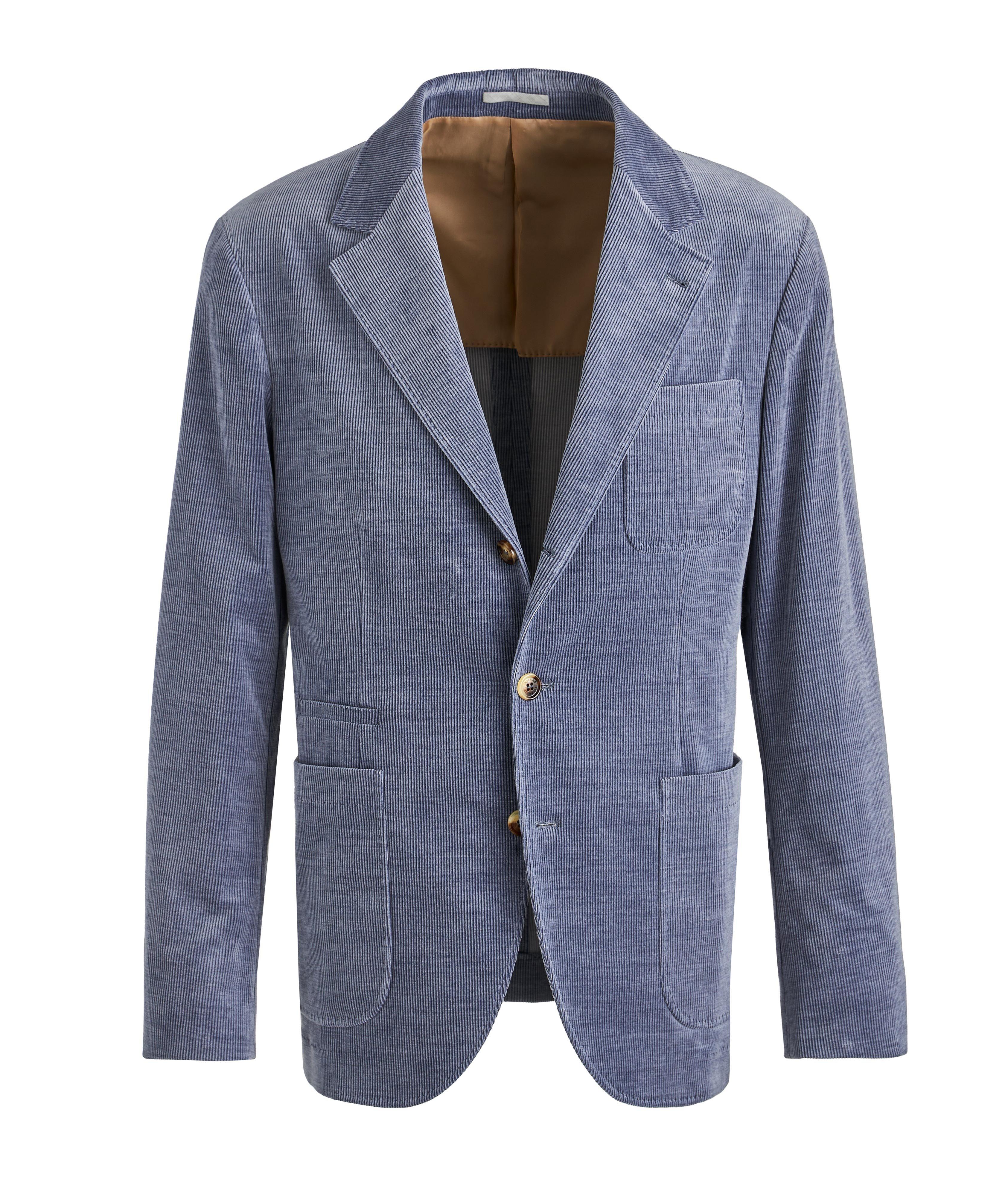 Brunello Cucinelli Cotton-Cashmere Blend Corduroy Sports Jacket