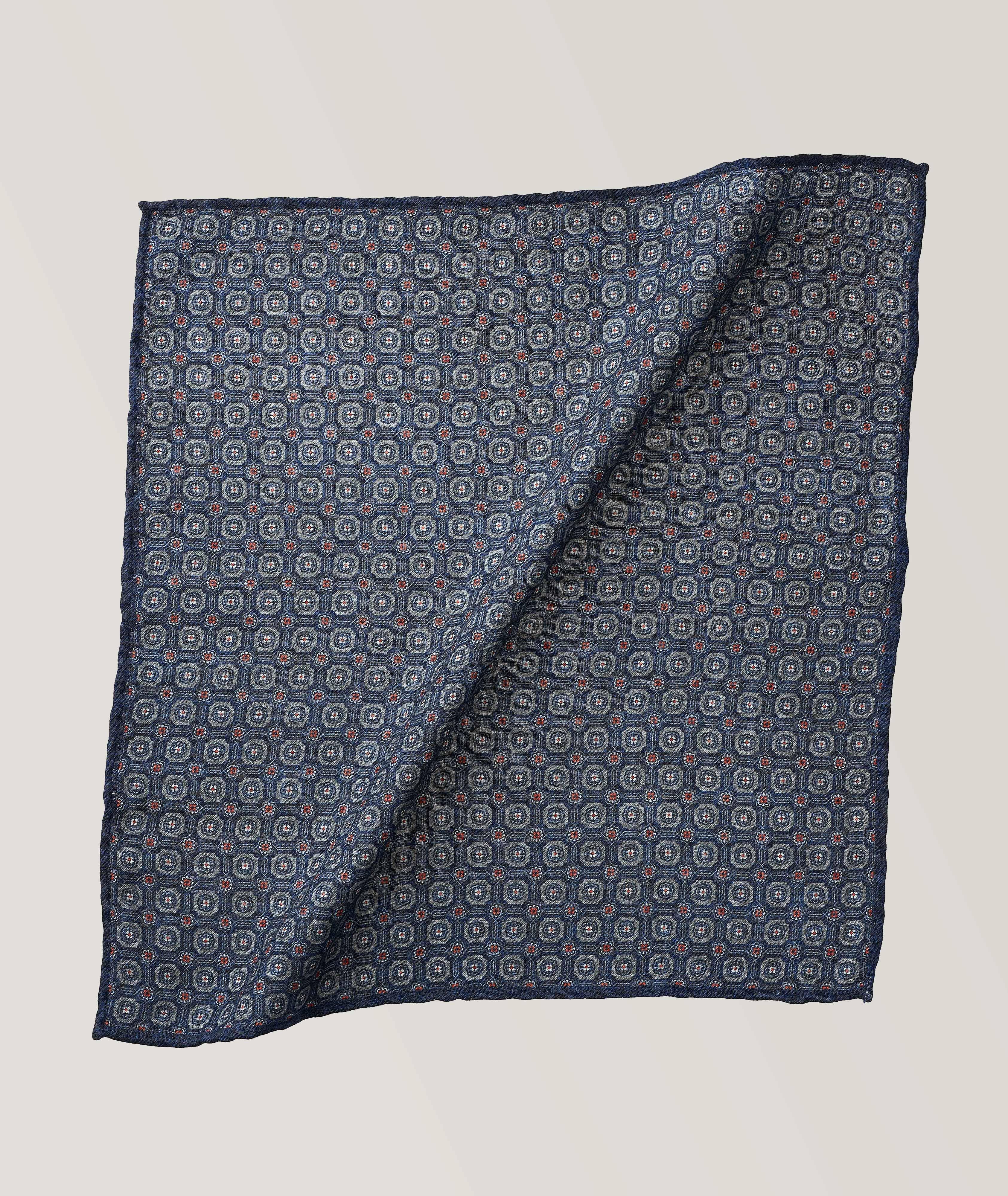 Mouchoir de poche en laine à motif image 0