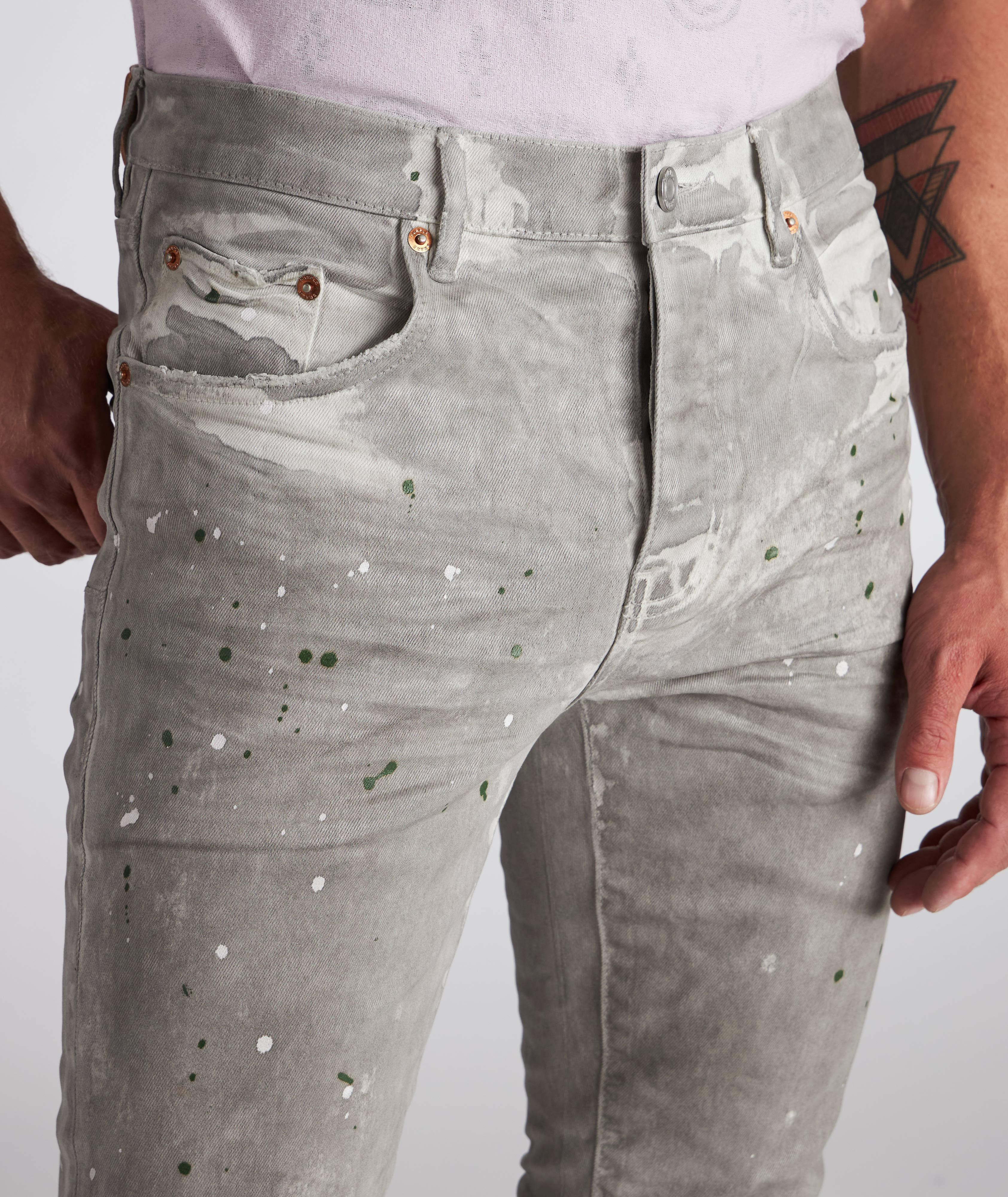 P001 Soft Wax Paint Jeans image 4