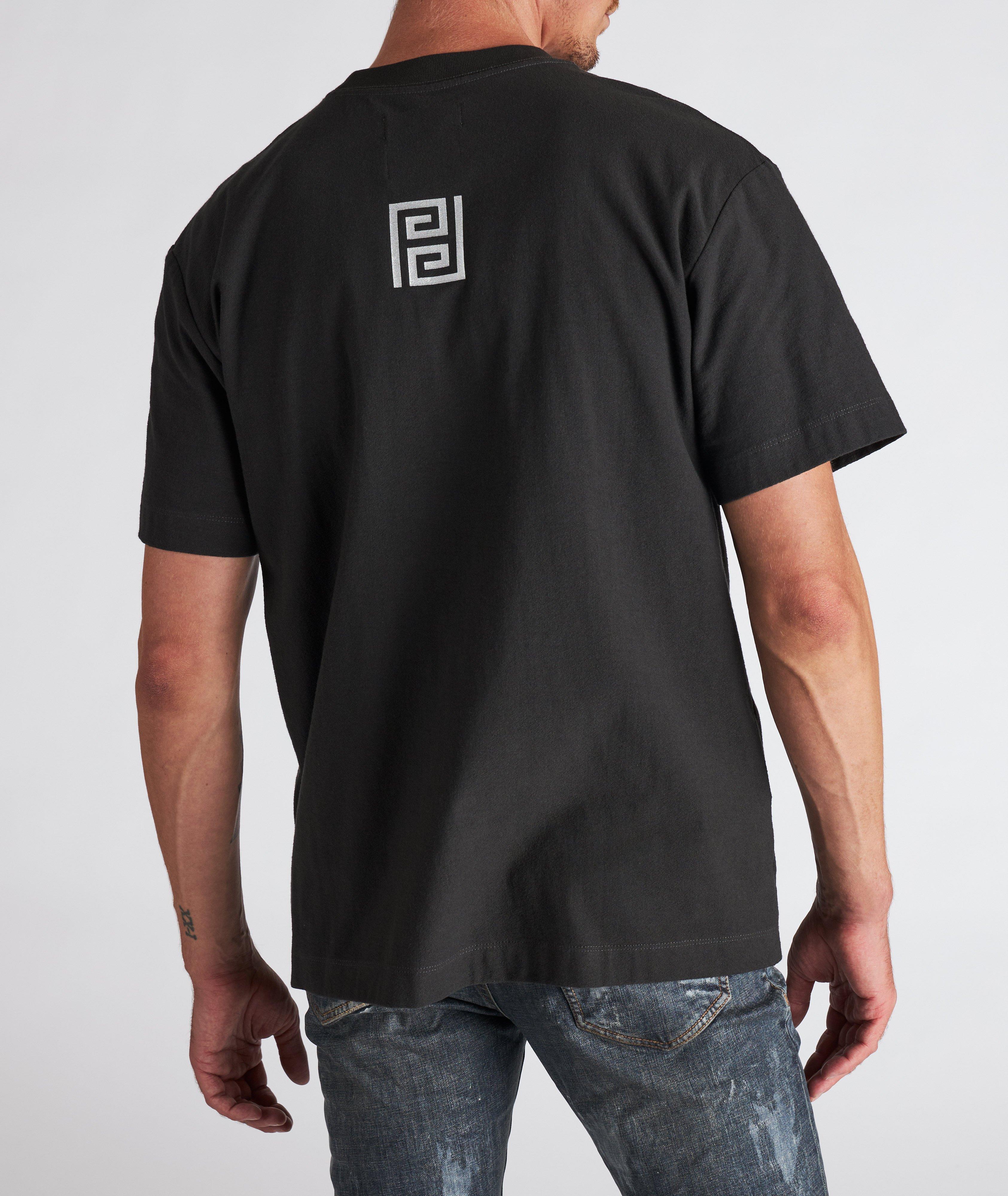 P104 Terry Chain Print T-Shirt image 3