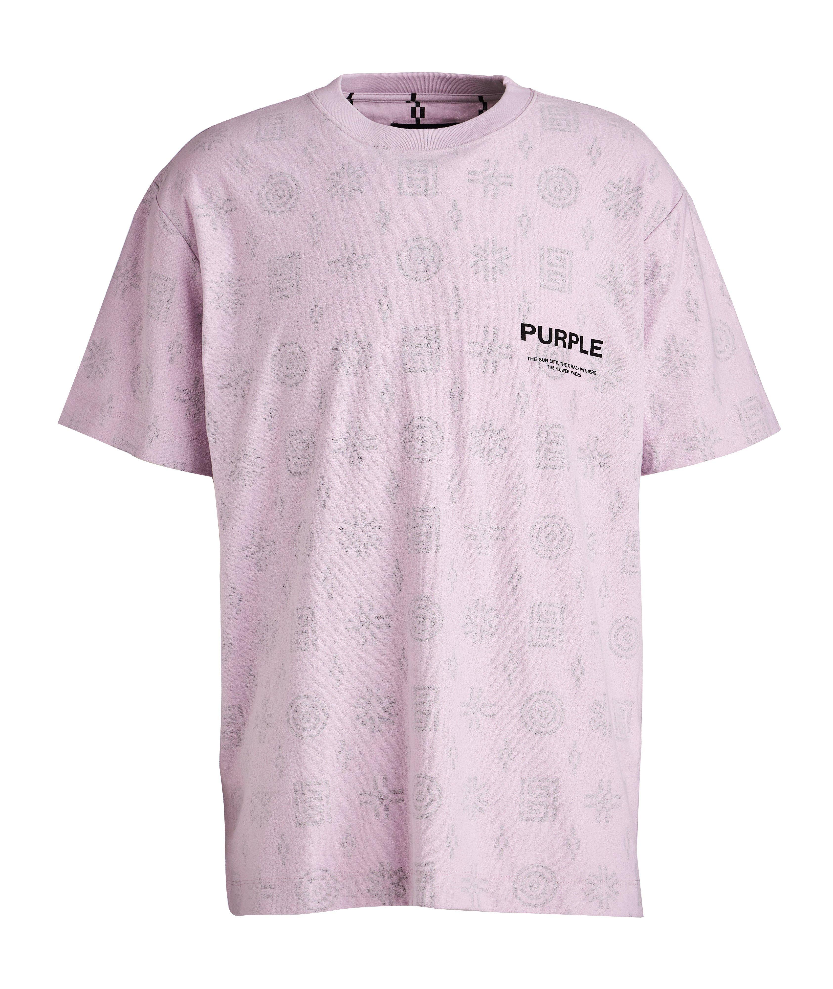 T-shirt P104 en tissu bouclé à motif image 0