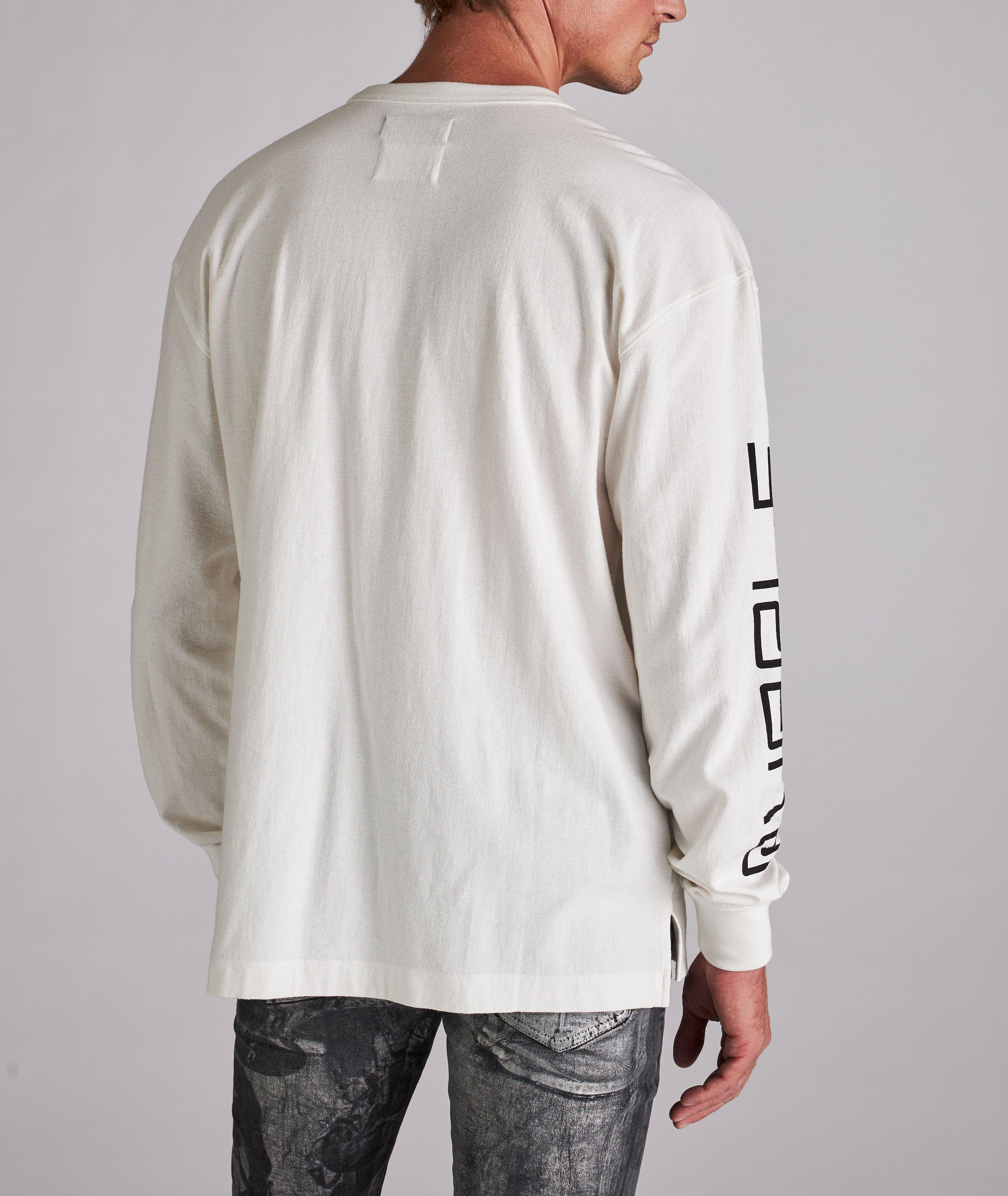 P204 Terry Minimal Print Long Sleeve  image 3