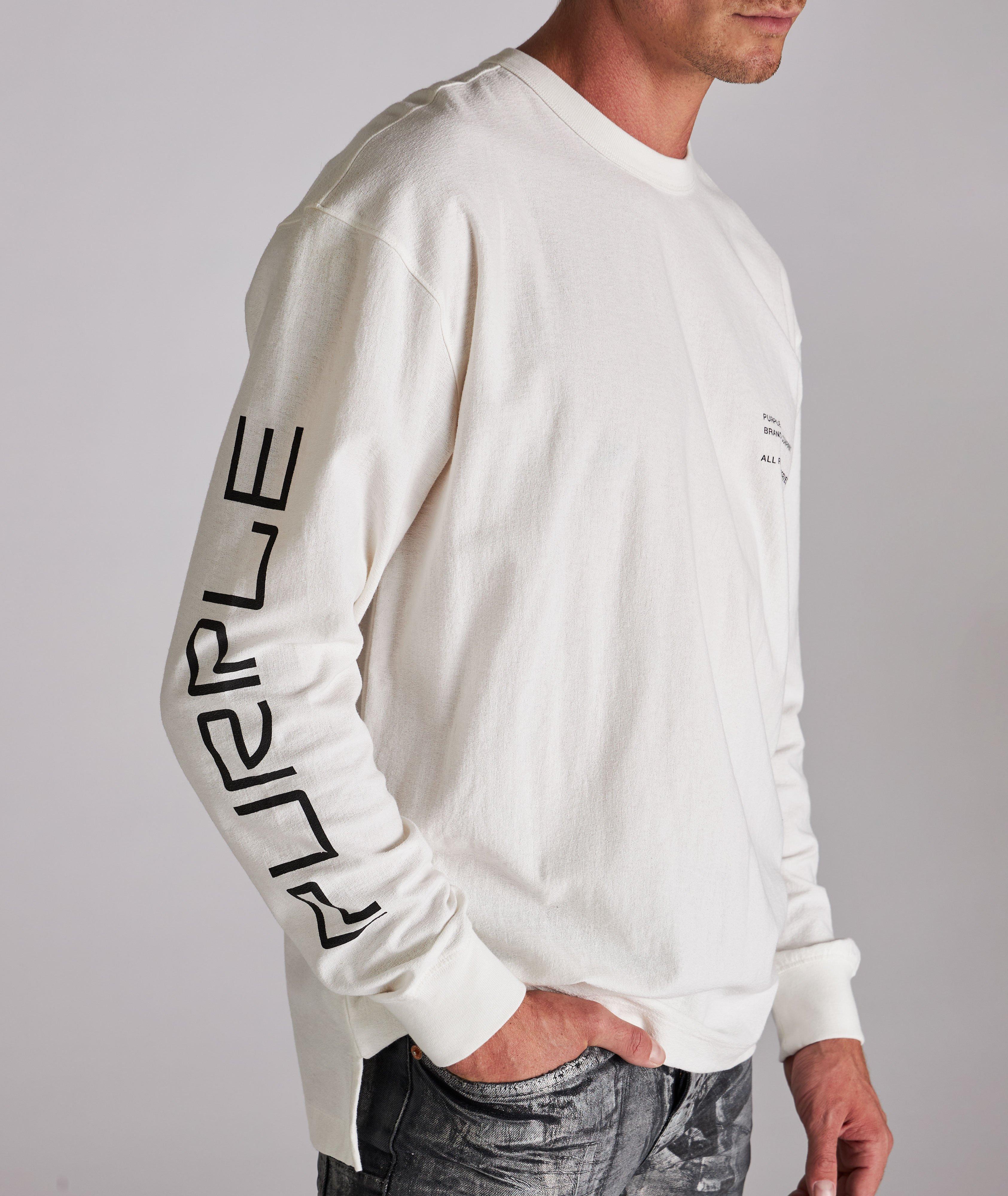 P204 Terry Minimal Print Long Sleeve  image 4