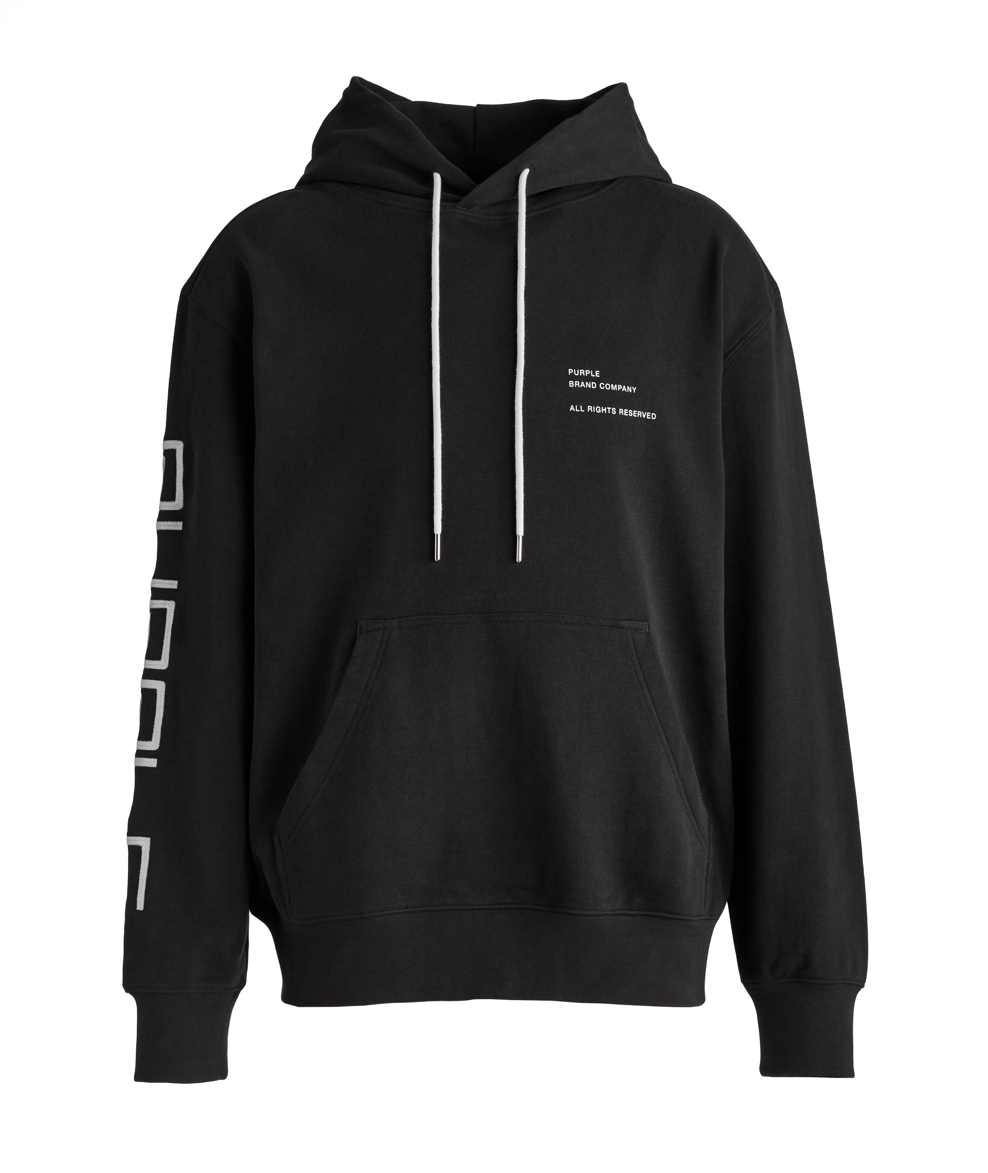 P410 Terry Embroidered Company Hoodie image 0