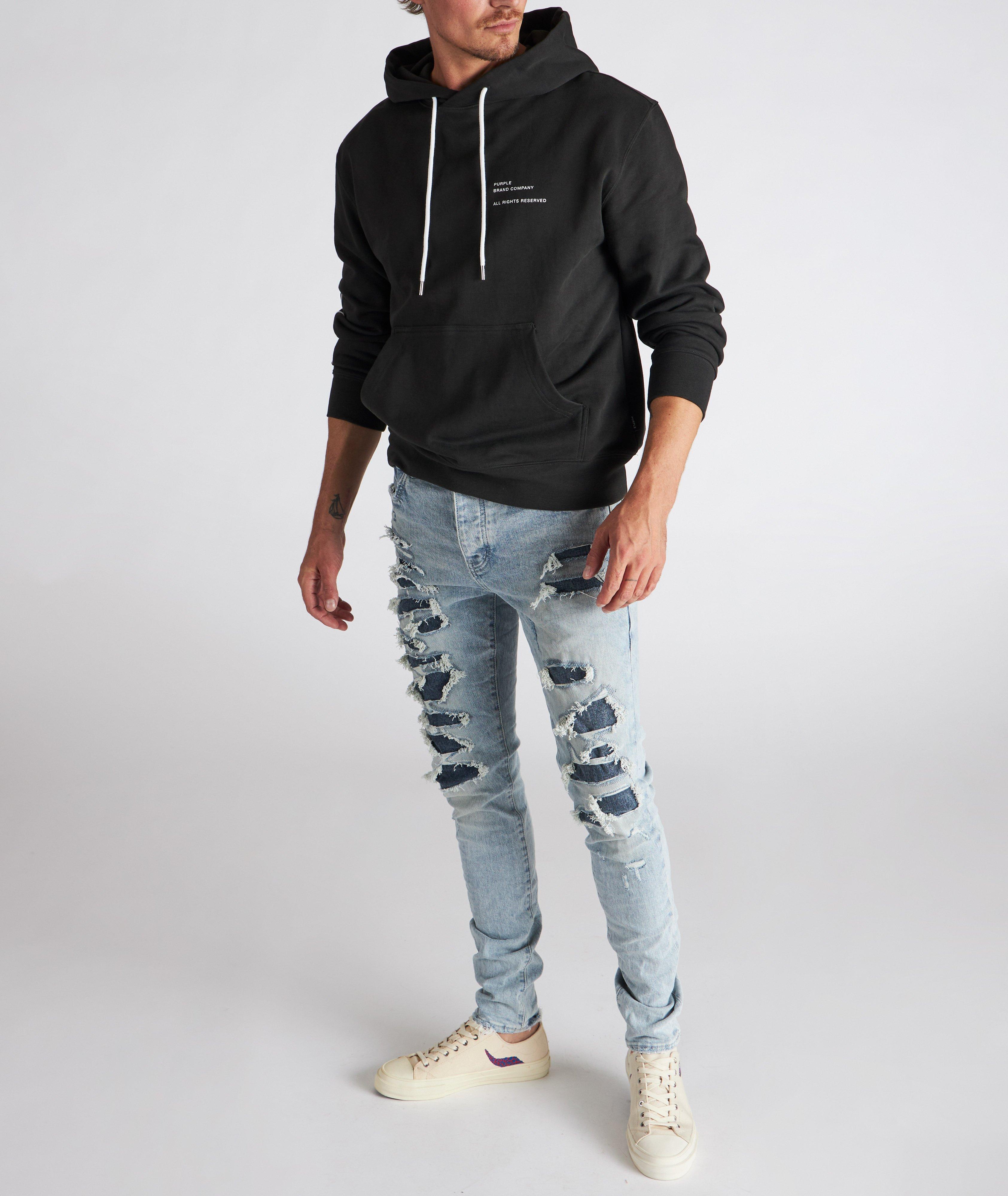 P410 Terry Embroidered Company Hoodie image 1