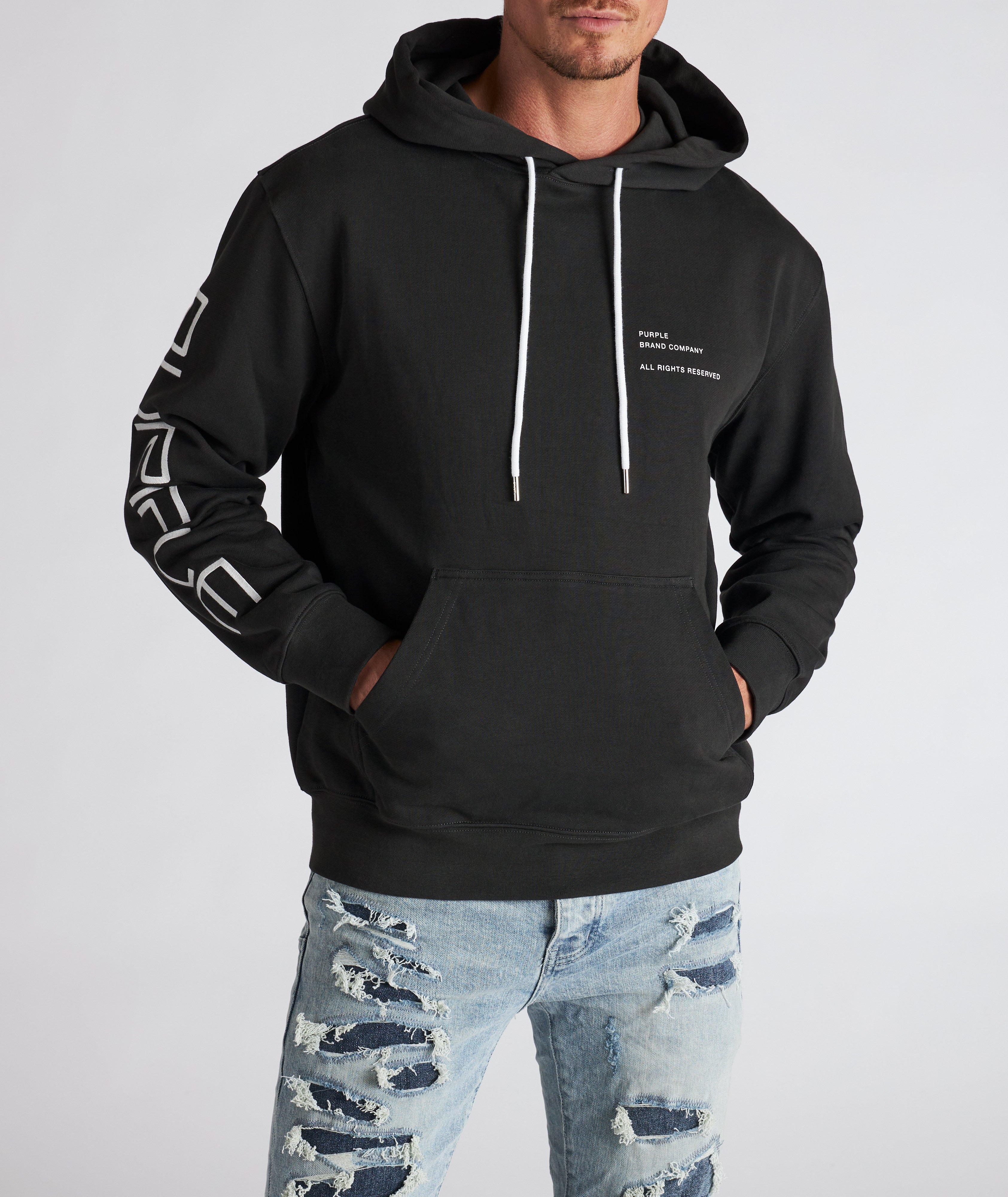 P410 Terry Embroidered Company Hoodie image 2