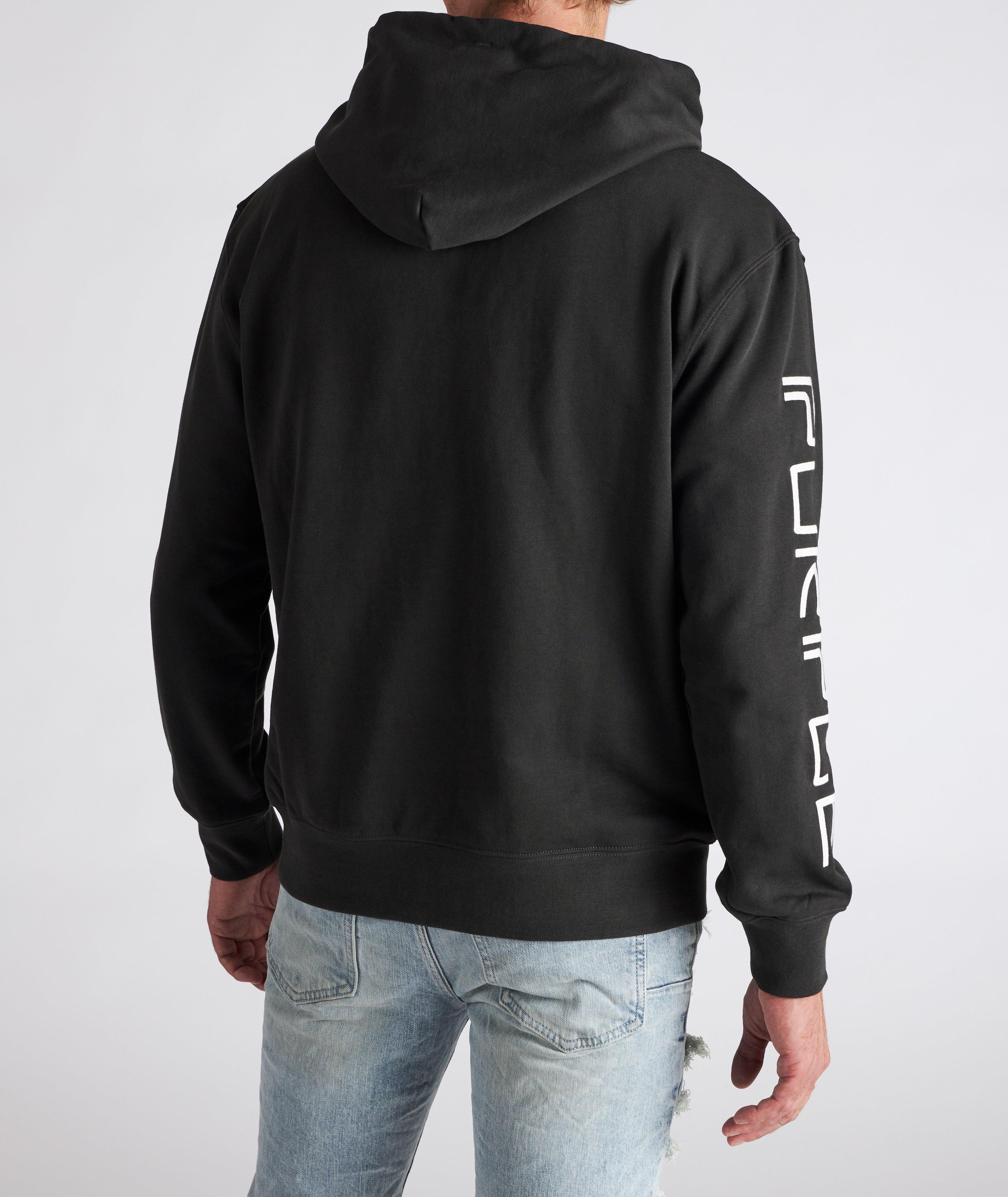 P410 Terry Embroidered Company Hoodie image 3
