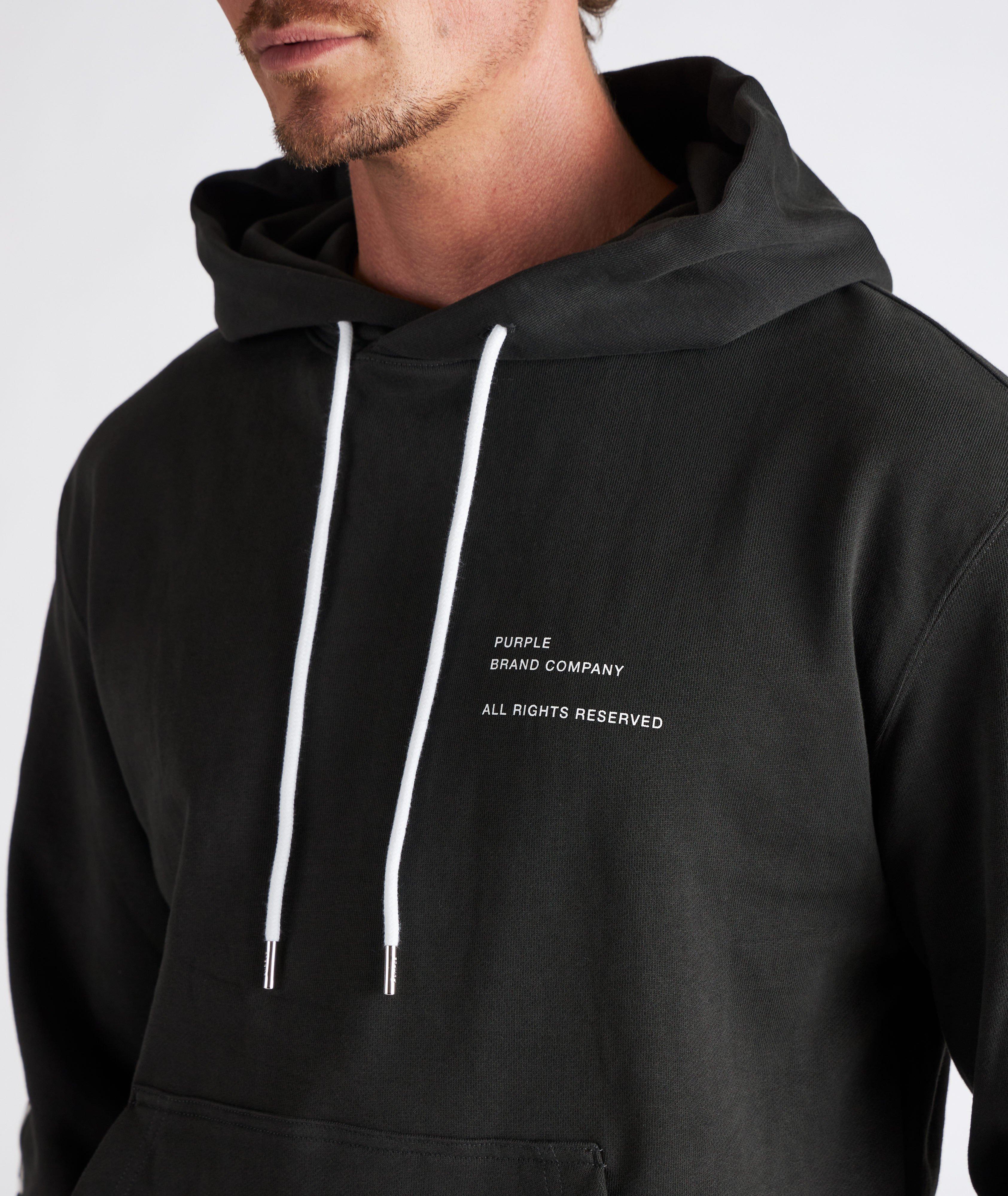 P410 Terry Embroidered Company Hoodie image 4