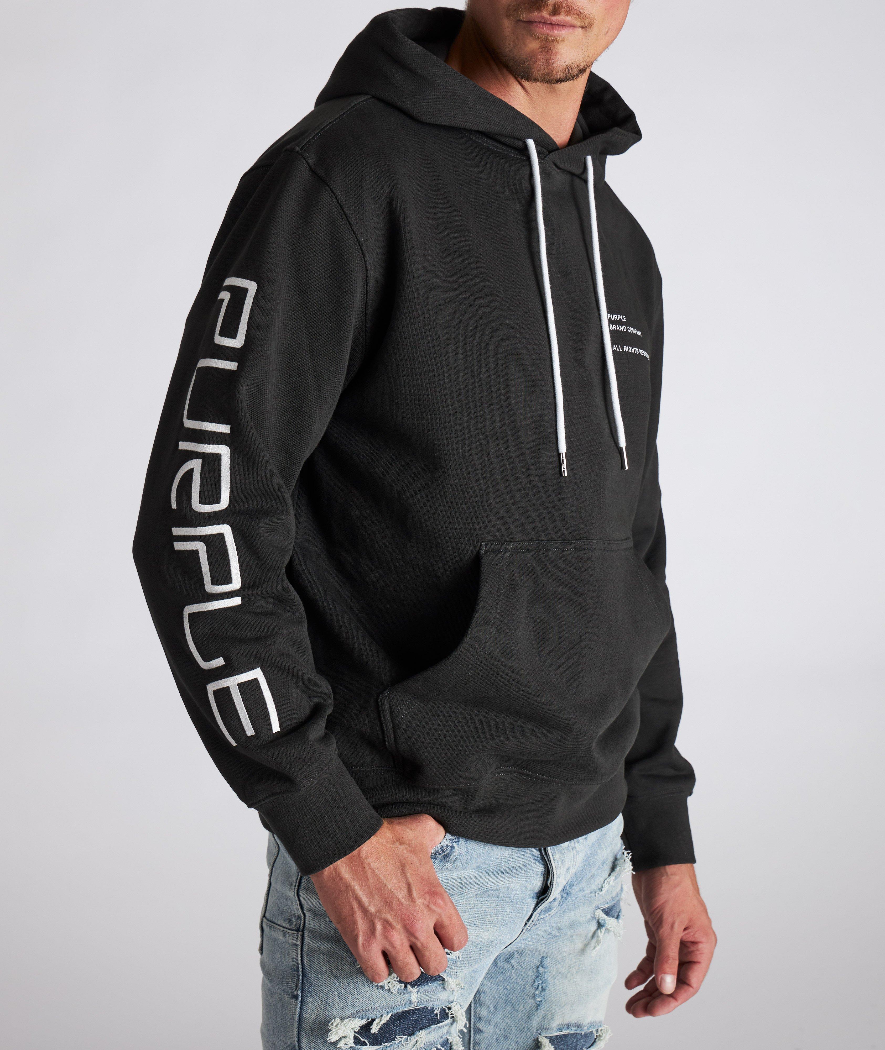 P410 Terry Embroidered Company Hoodie image 5