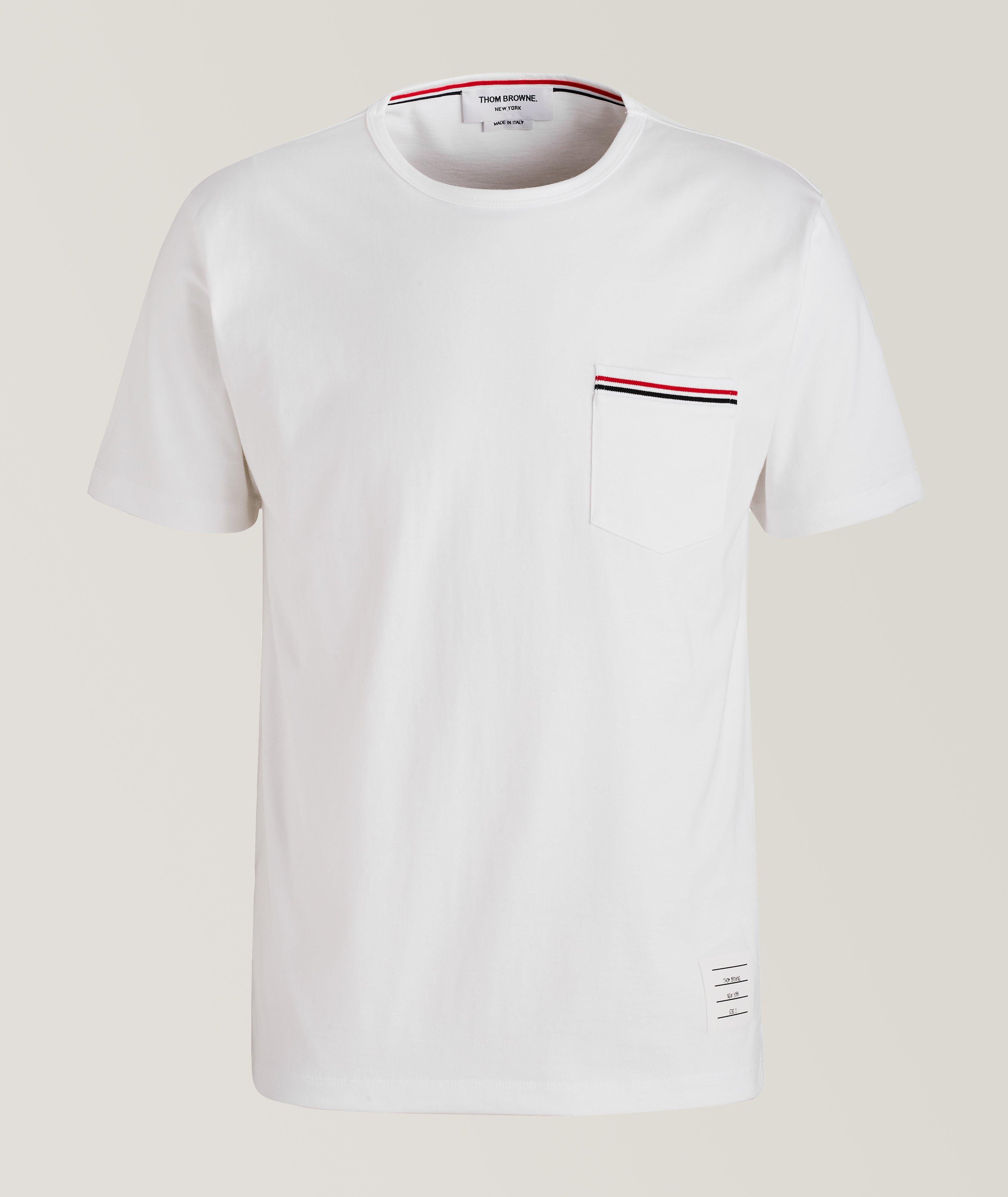 Patch Pocket Jersey Cotton T-Shirt  image 0