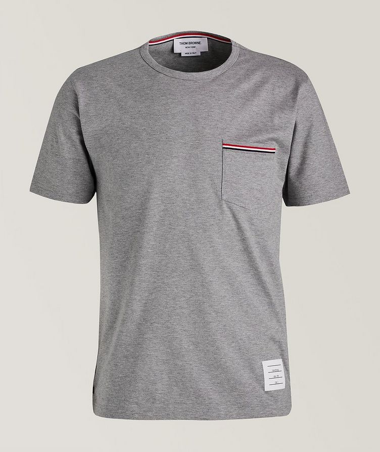 Patch Pocket Jersey Cotton T-Shirt  image 0