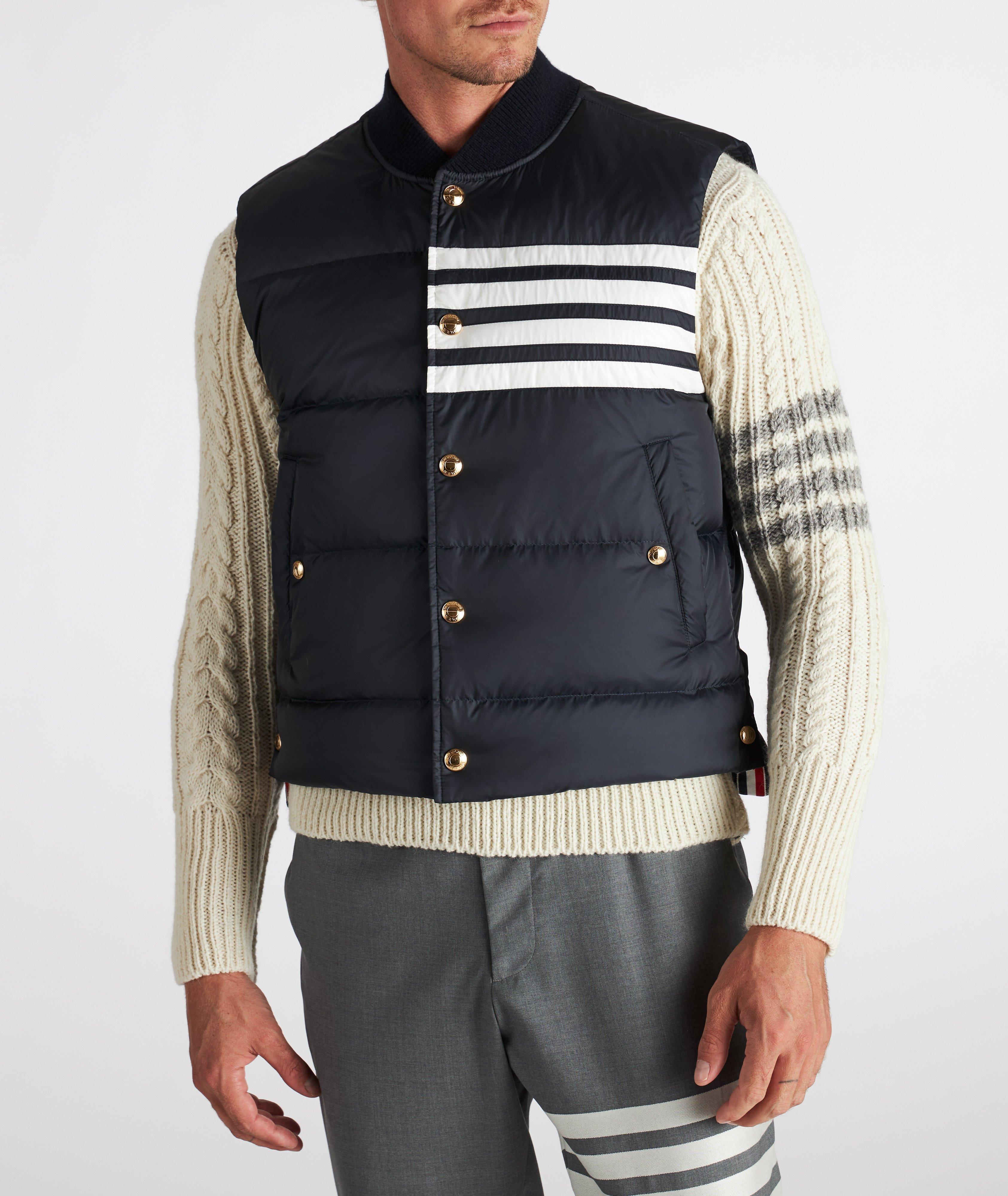 Quilted Down Nylon 4Bar Vest image 2