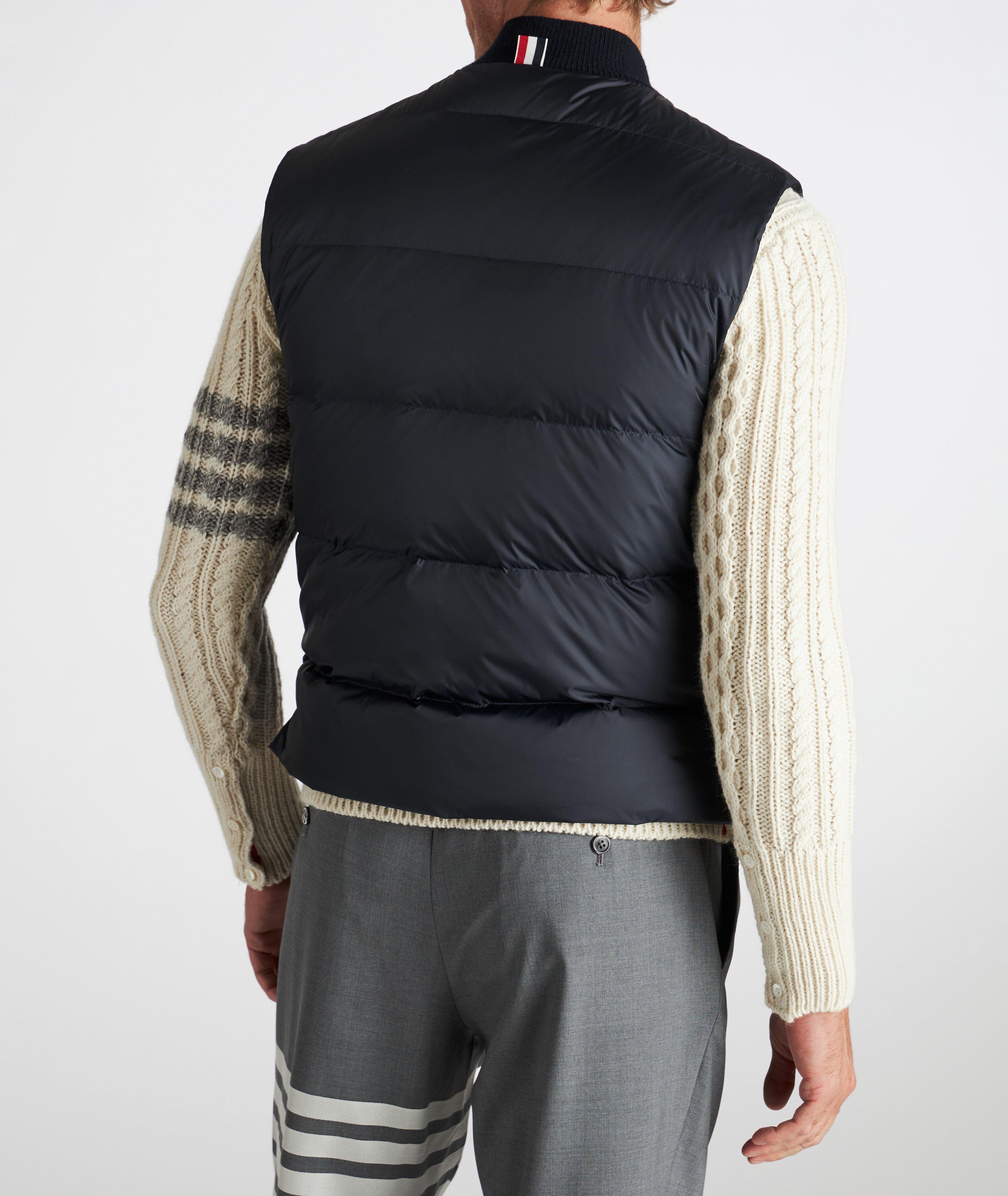 Quilted Down Nylon 4Bar Vest image 3