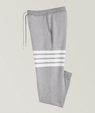 Thom Browne 4-Bar Stripe Cotton Sweat Pants