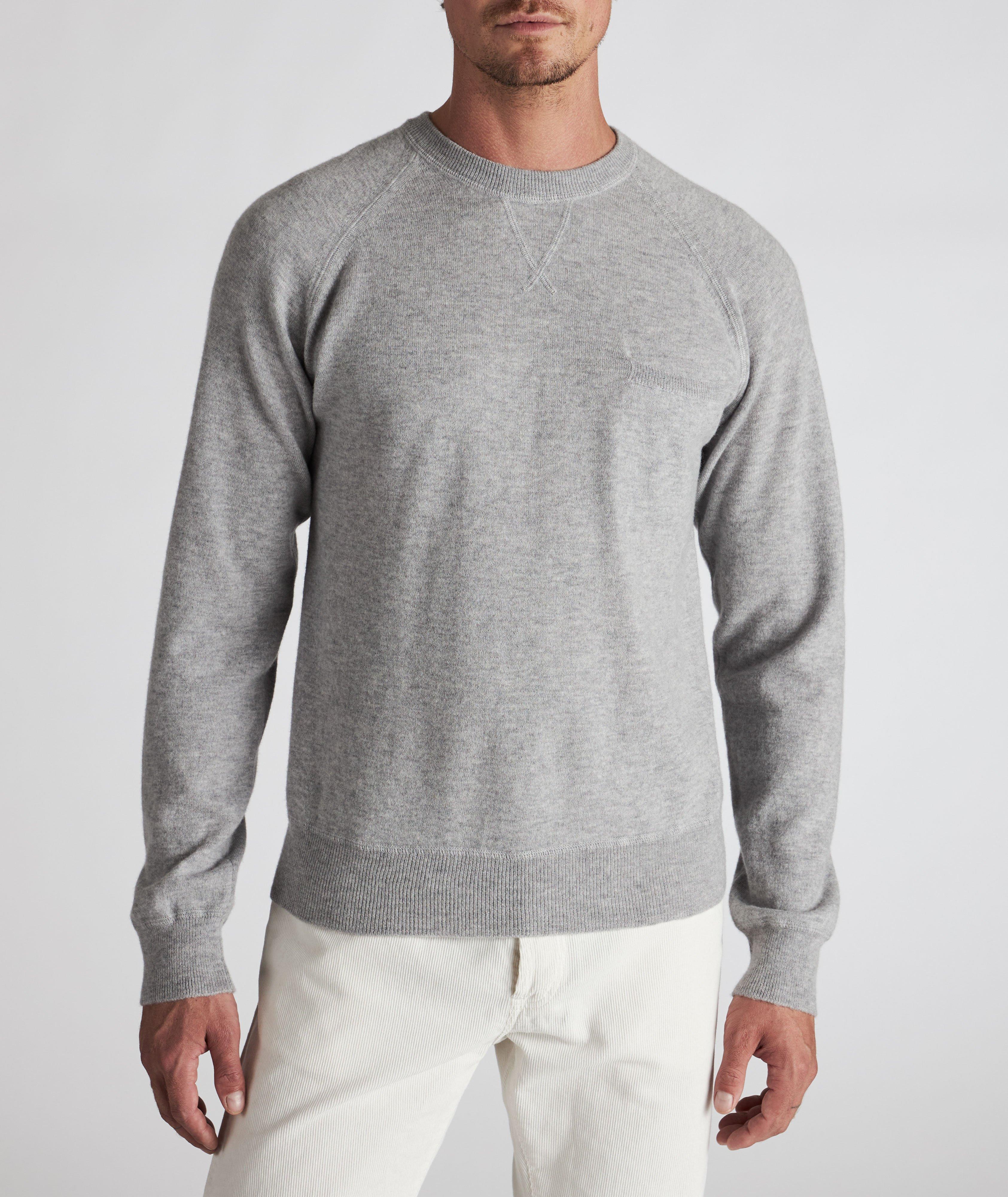 Slater Merino Wool Crew Neck Sweater image 2