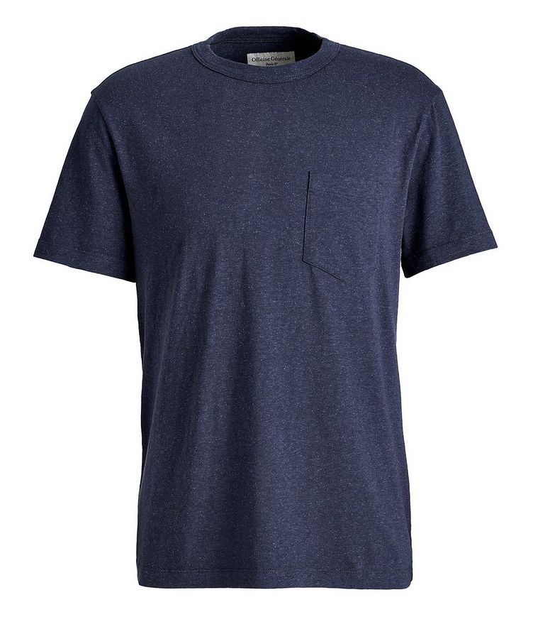 Pocket Slub Cotton-Modal T-Shirt image 0