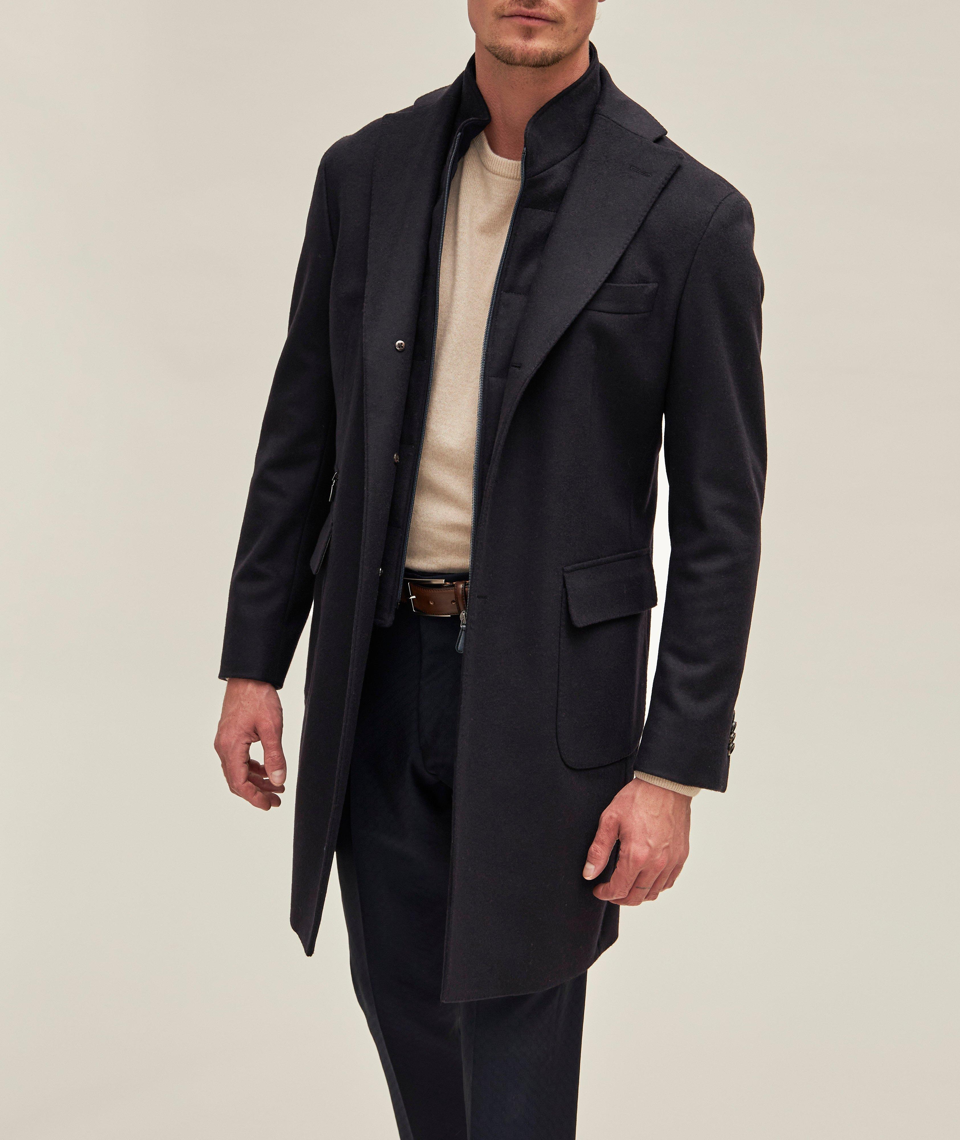 Wool cheap cashmere topcoat